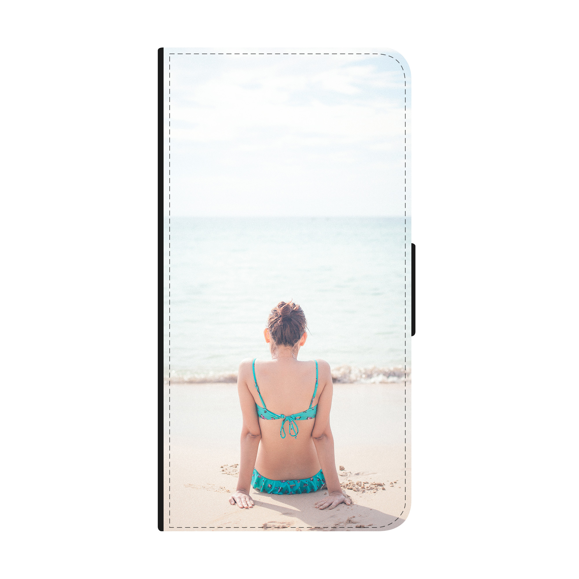 iPhone 8 Plus Flipcase schwarz 1