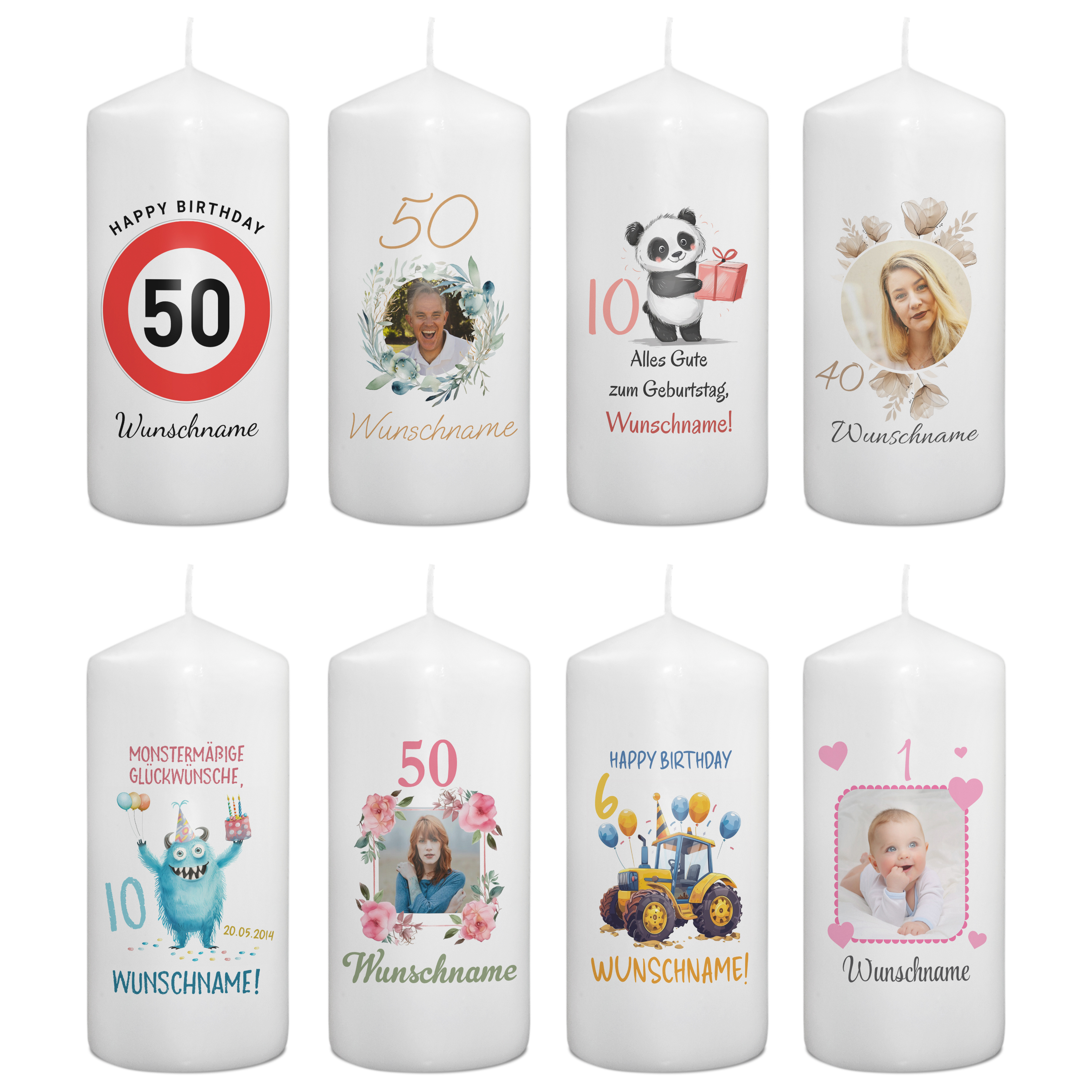 Geburtstagskerze 15 cm 5