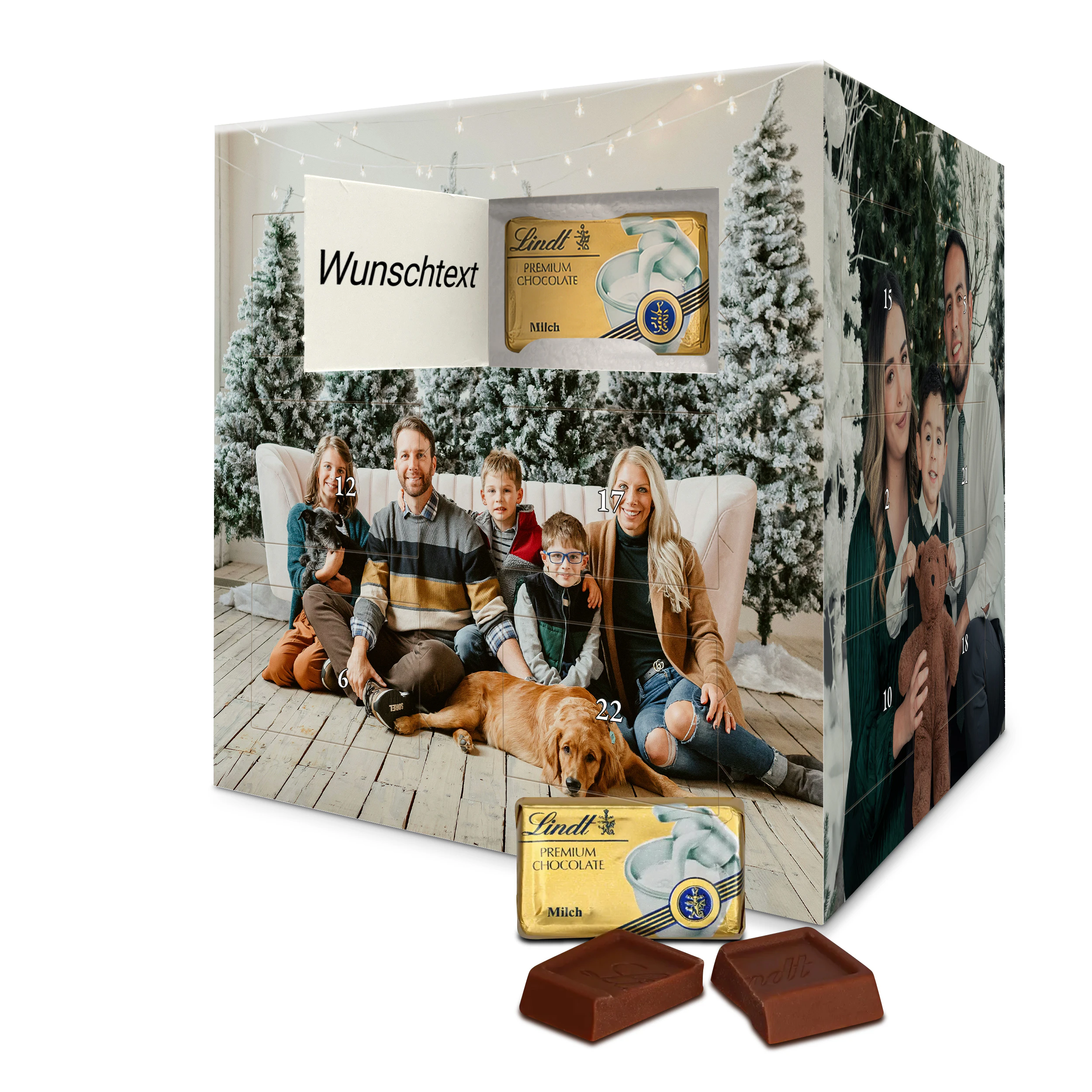 Würfel Adventskalender "Lindt" - Standard 2