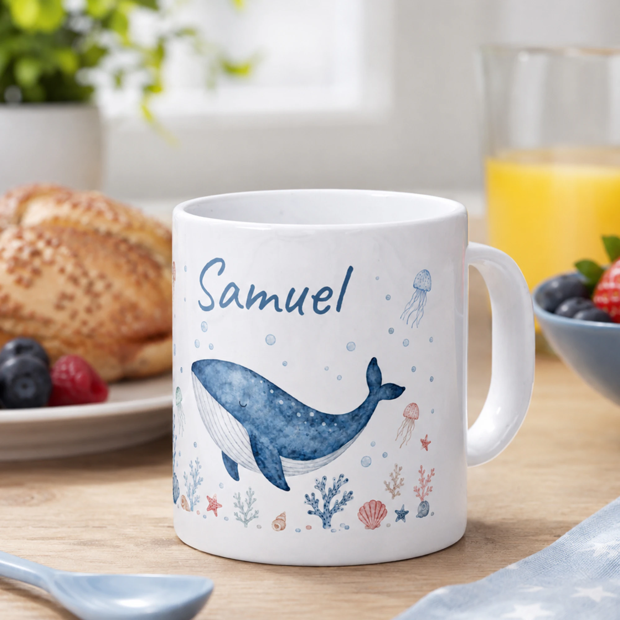 Kindertasse Standard Weiß 5