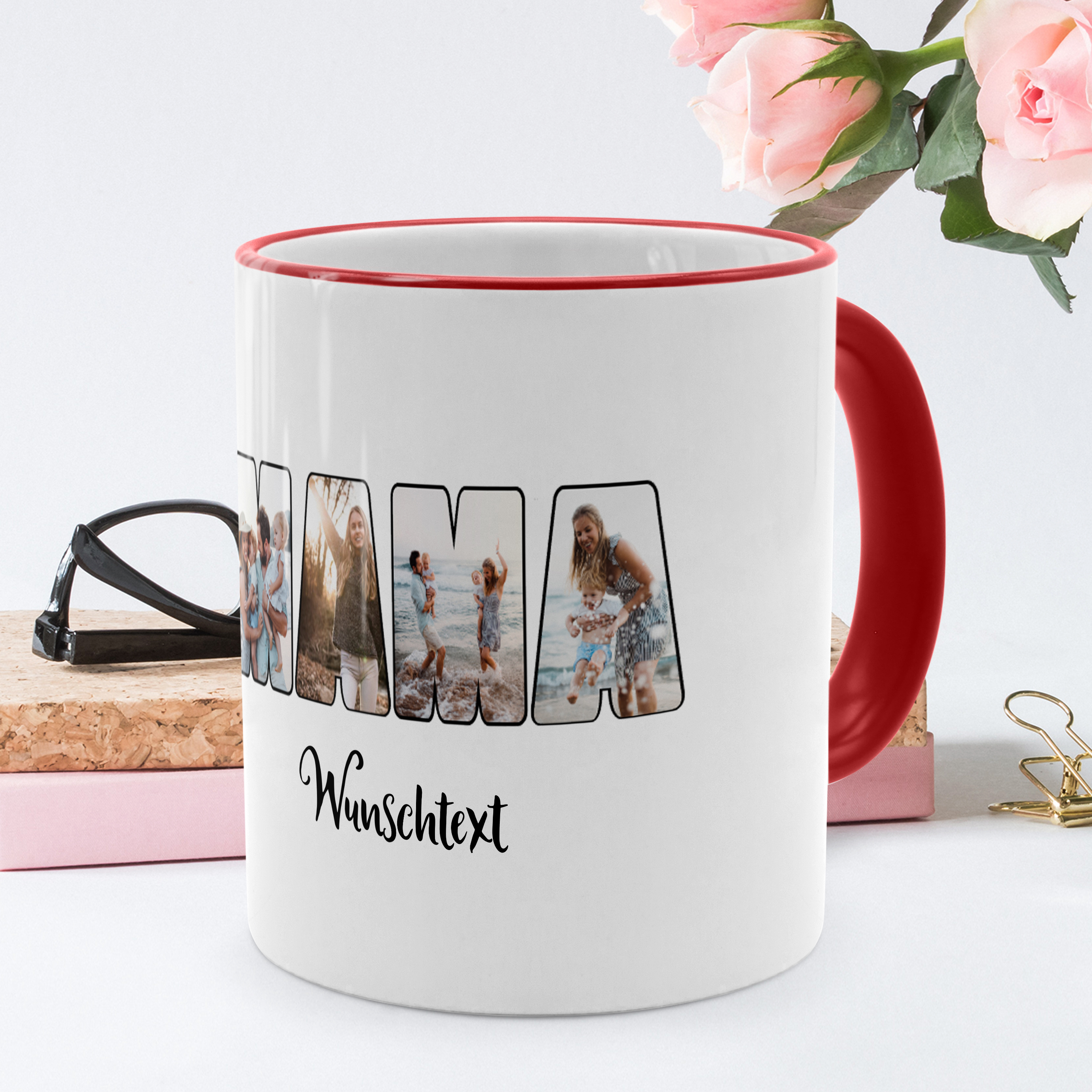 Beste Mama Tasse Rot 3