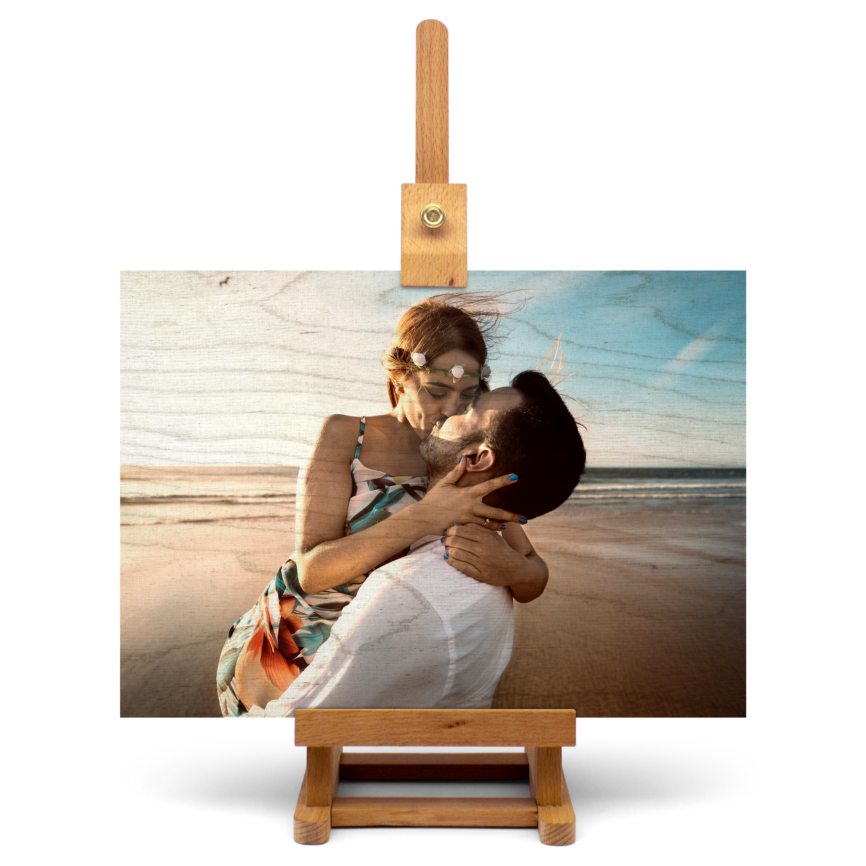 Fotoaufsteller "Holz" Querformat 35 cm x 25 cm 3