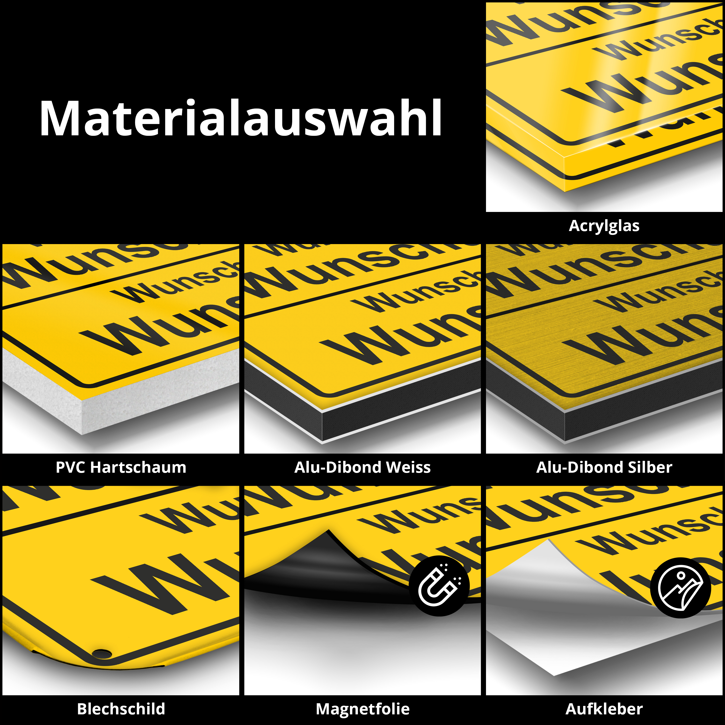 Ortsschilder 30 cm x 20 cm Blechschild 6