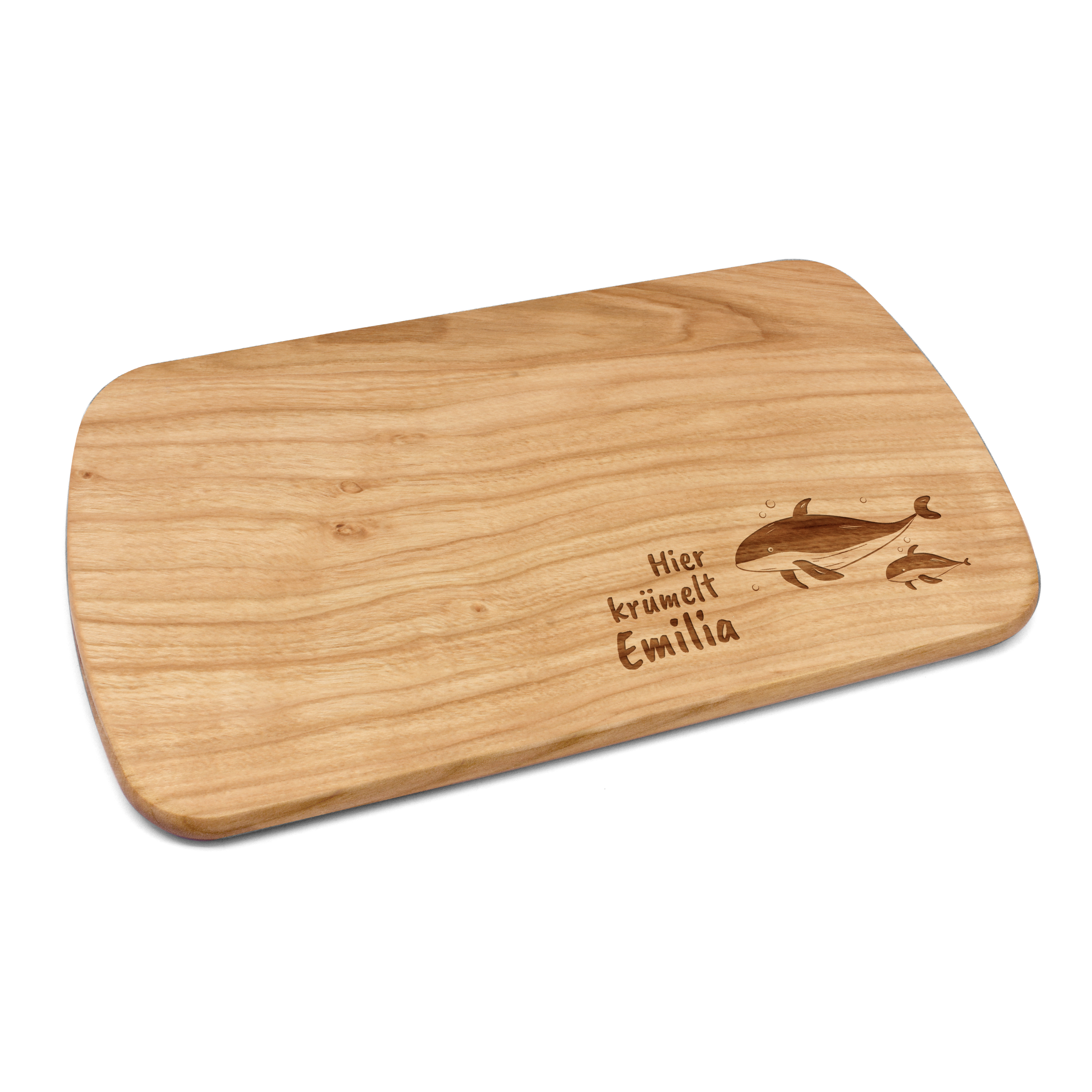 Holz-Frühstücksbrettchen Kirsche 2