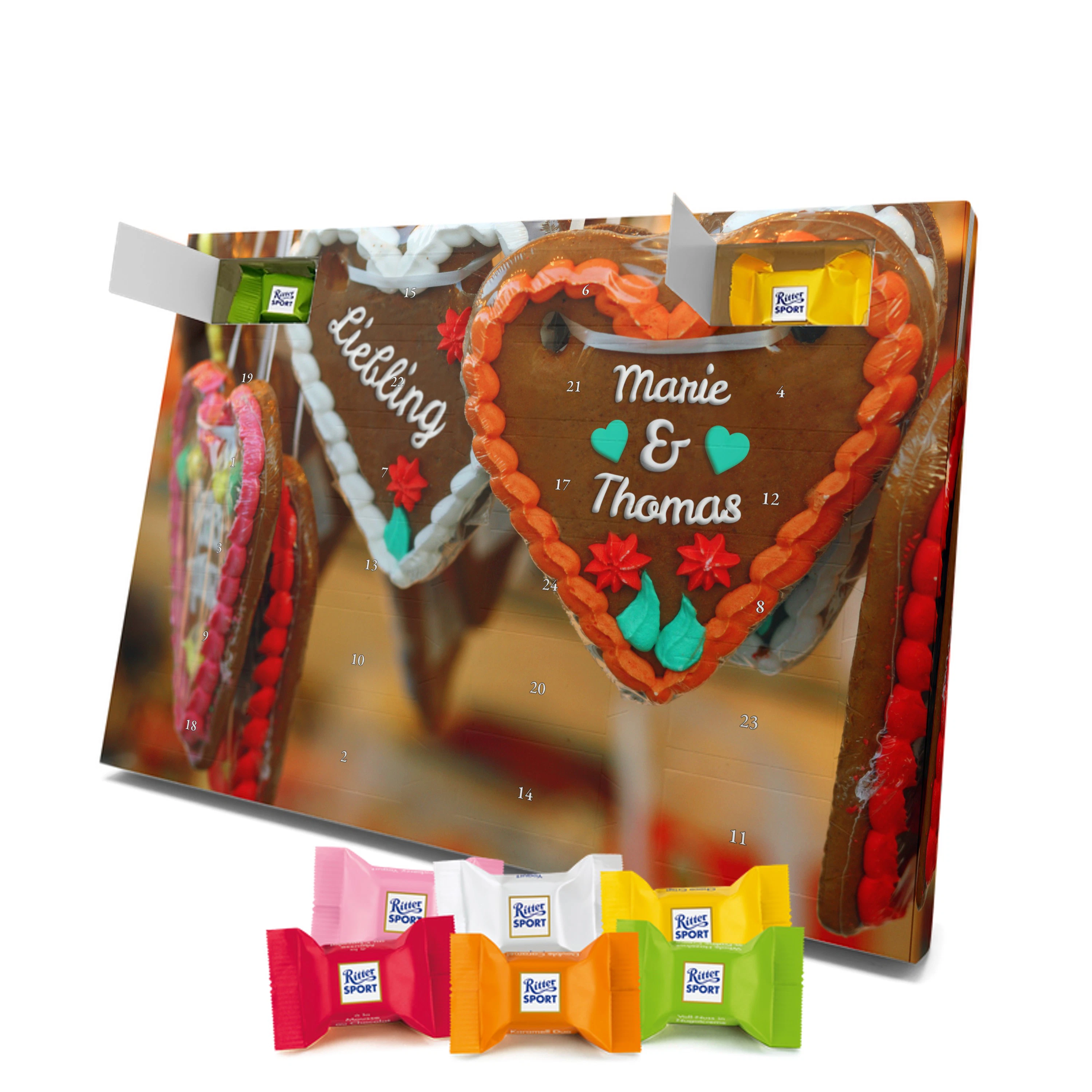Paar-Adventskalender Ritter Sport 1