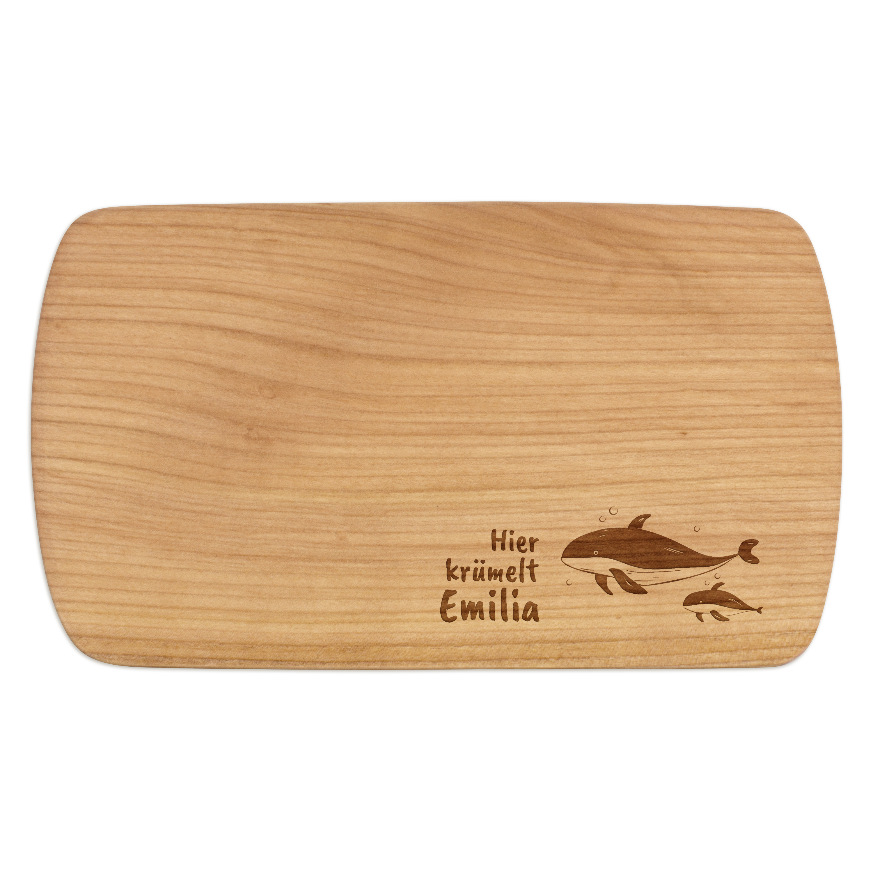 Holz-Frühstücksbrettchen Kirsche 1