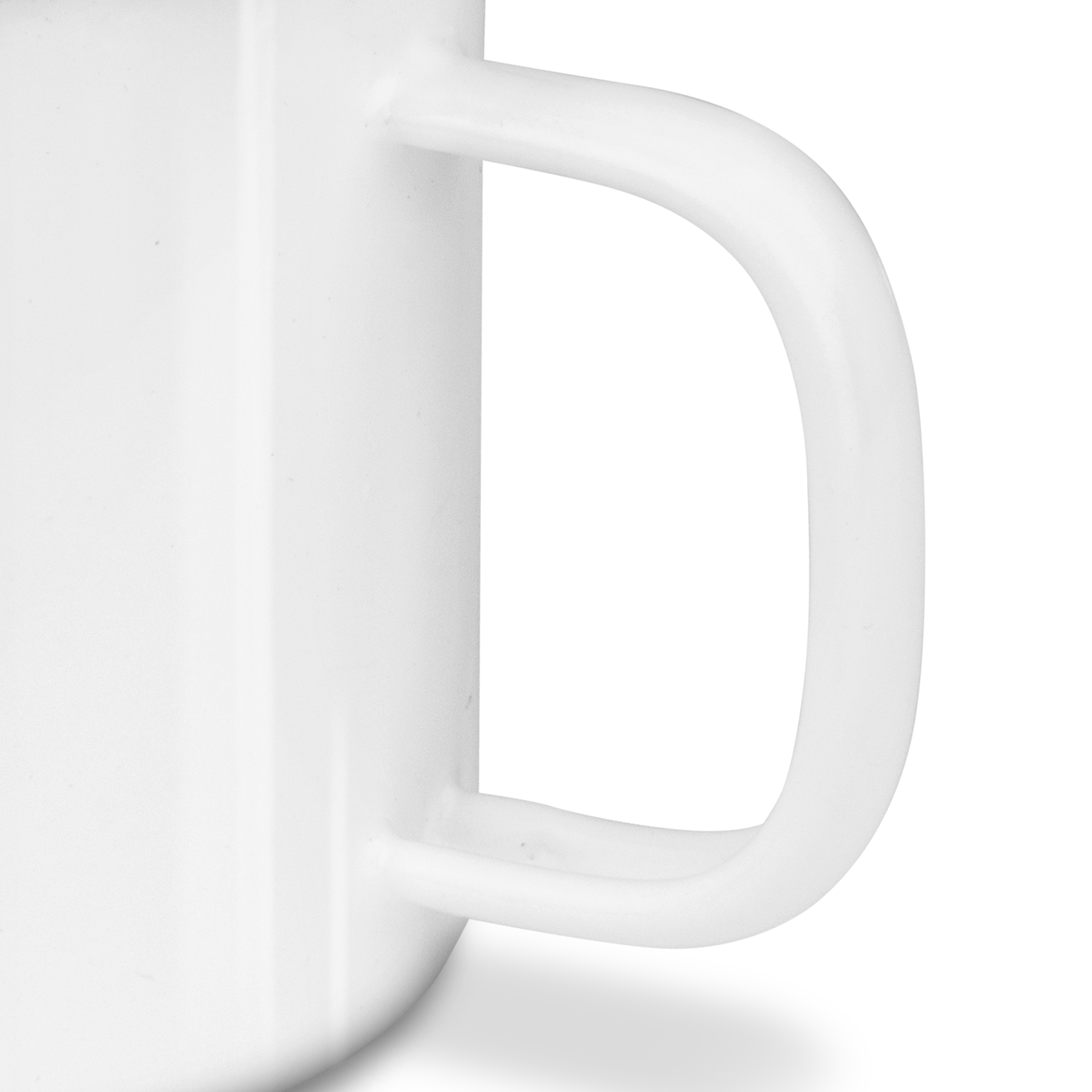 Emaille Tasse 300 ml Beidseitig Silber 4