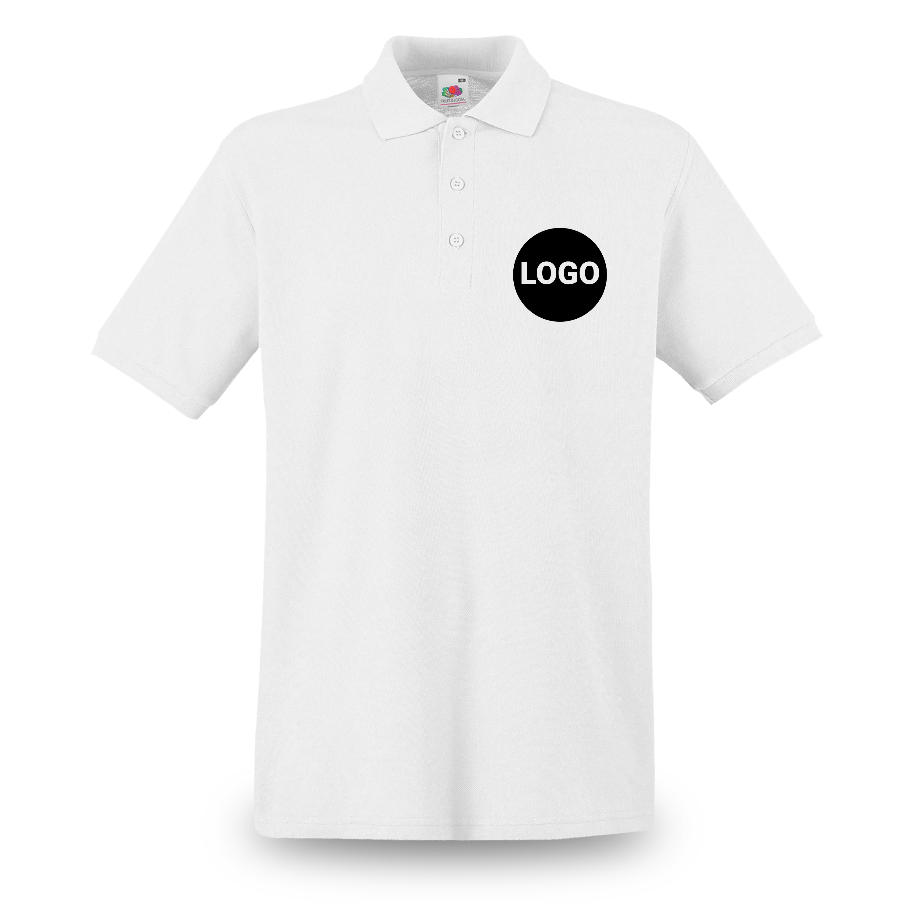 Herren Poloshirt Weiß 1