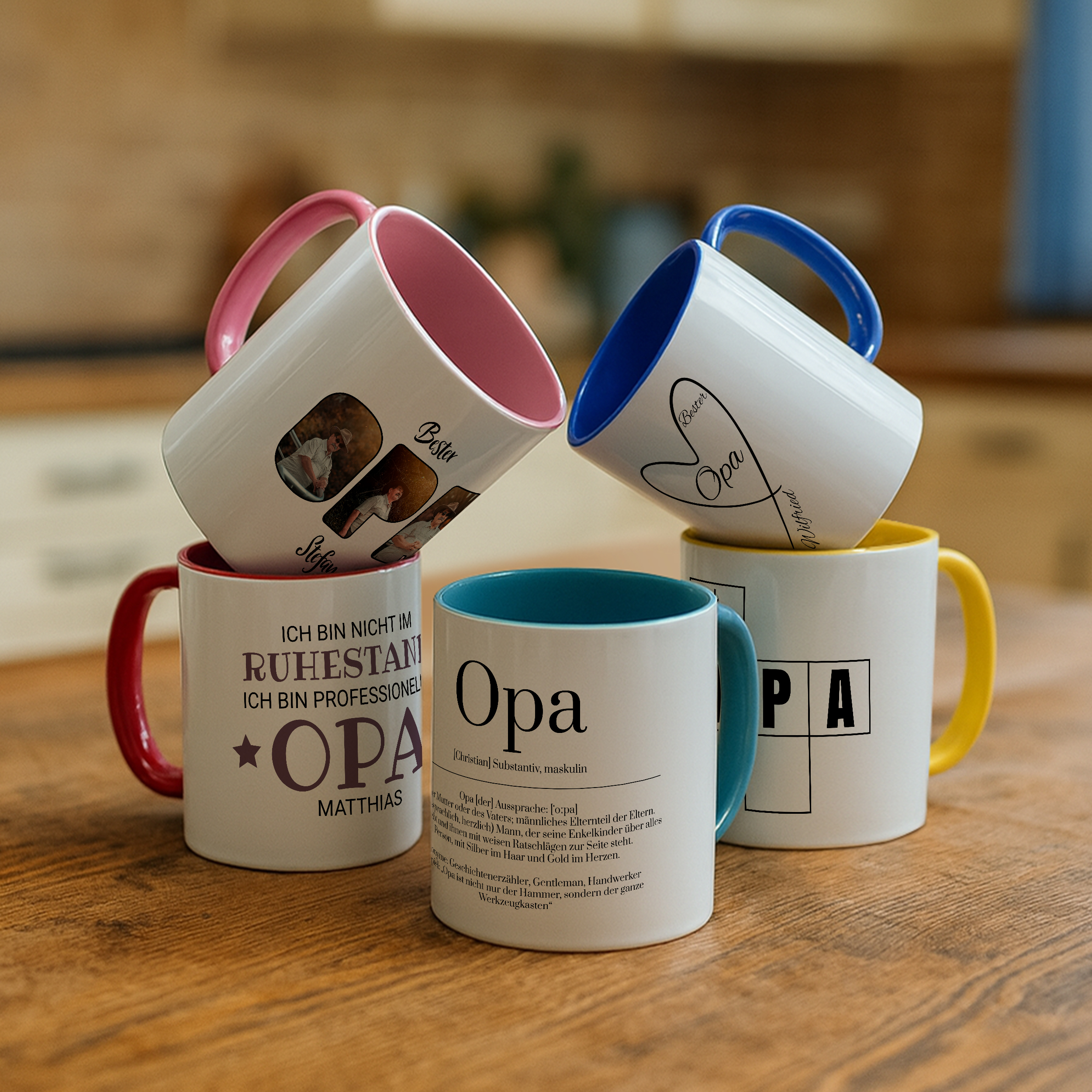 Bester Opa Tasse Weiß 8