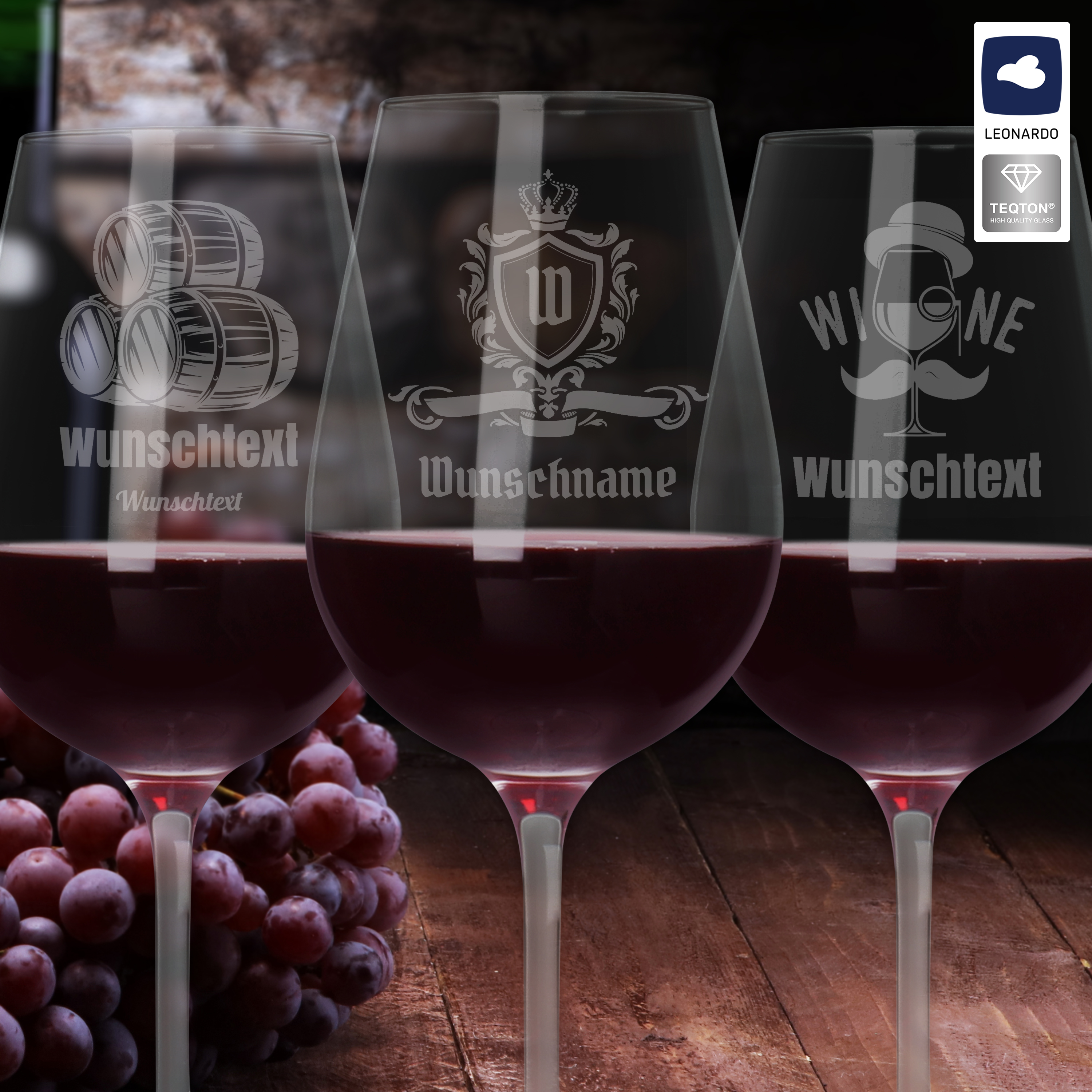 Rotweinglas - Standard 6