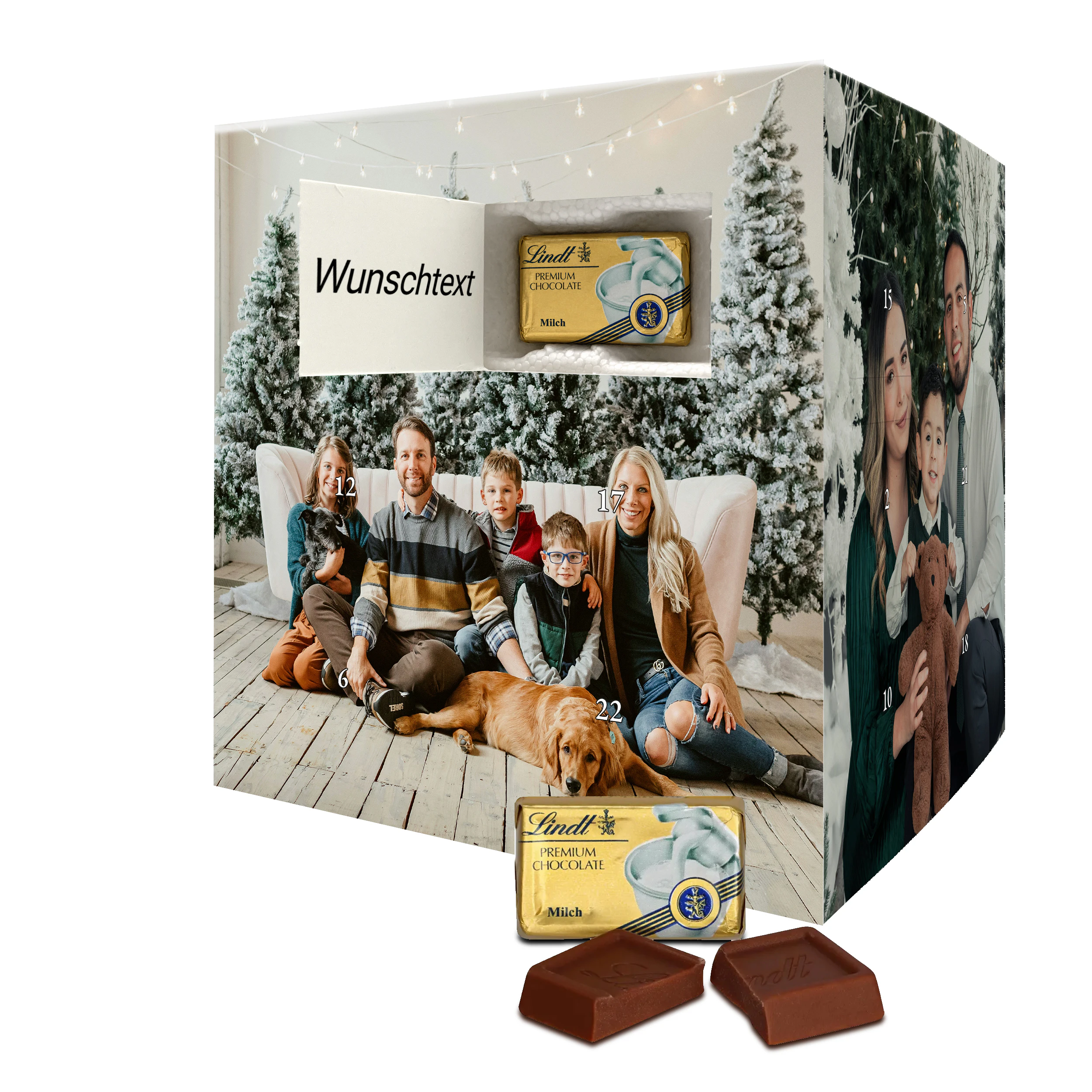 Lindt Würfel Adventskalender - Standard 2