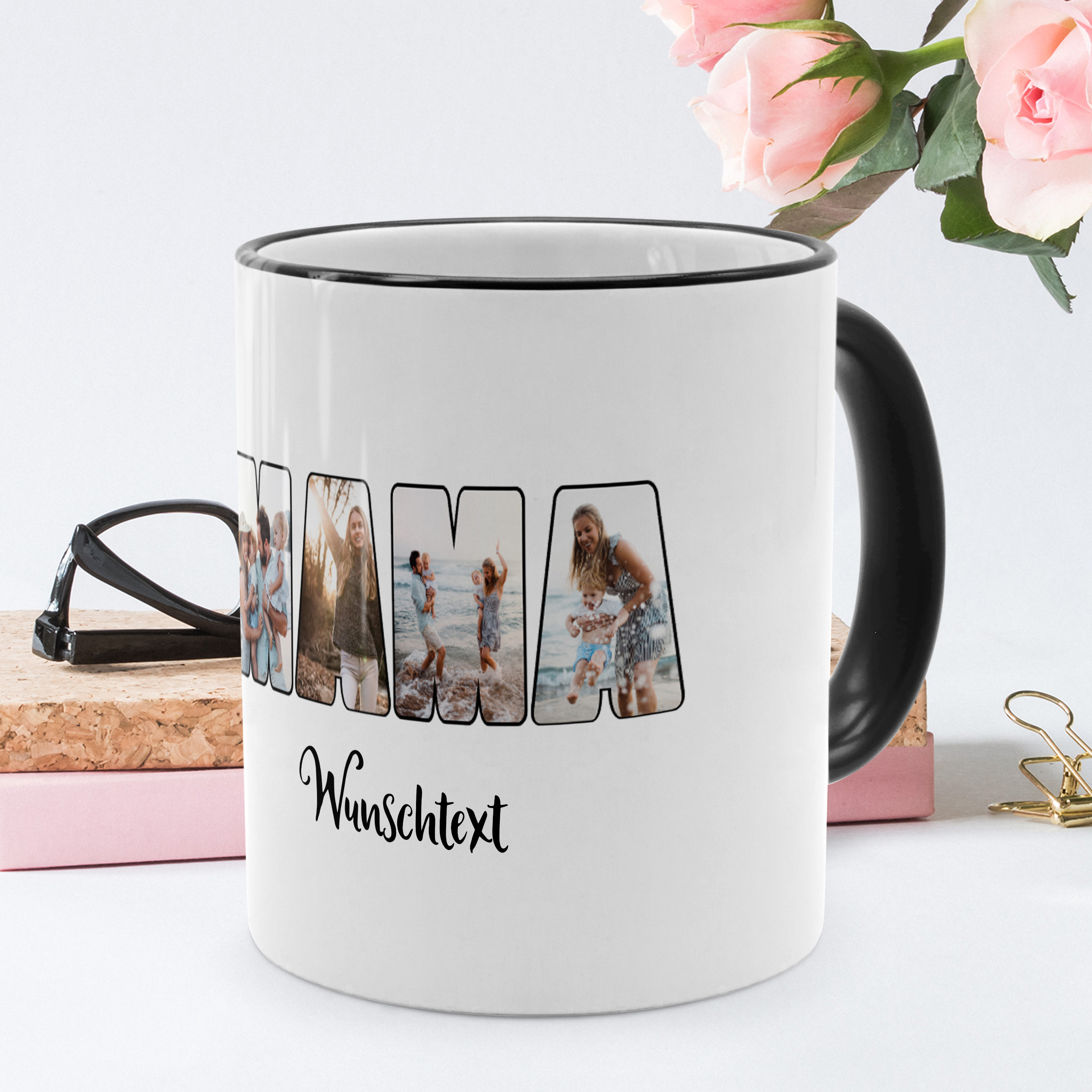 Beste Mama Tasse Schwarz 3