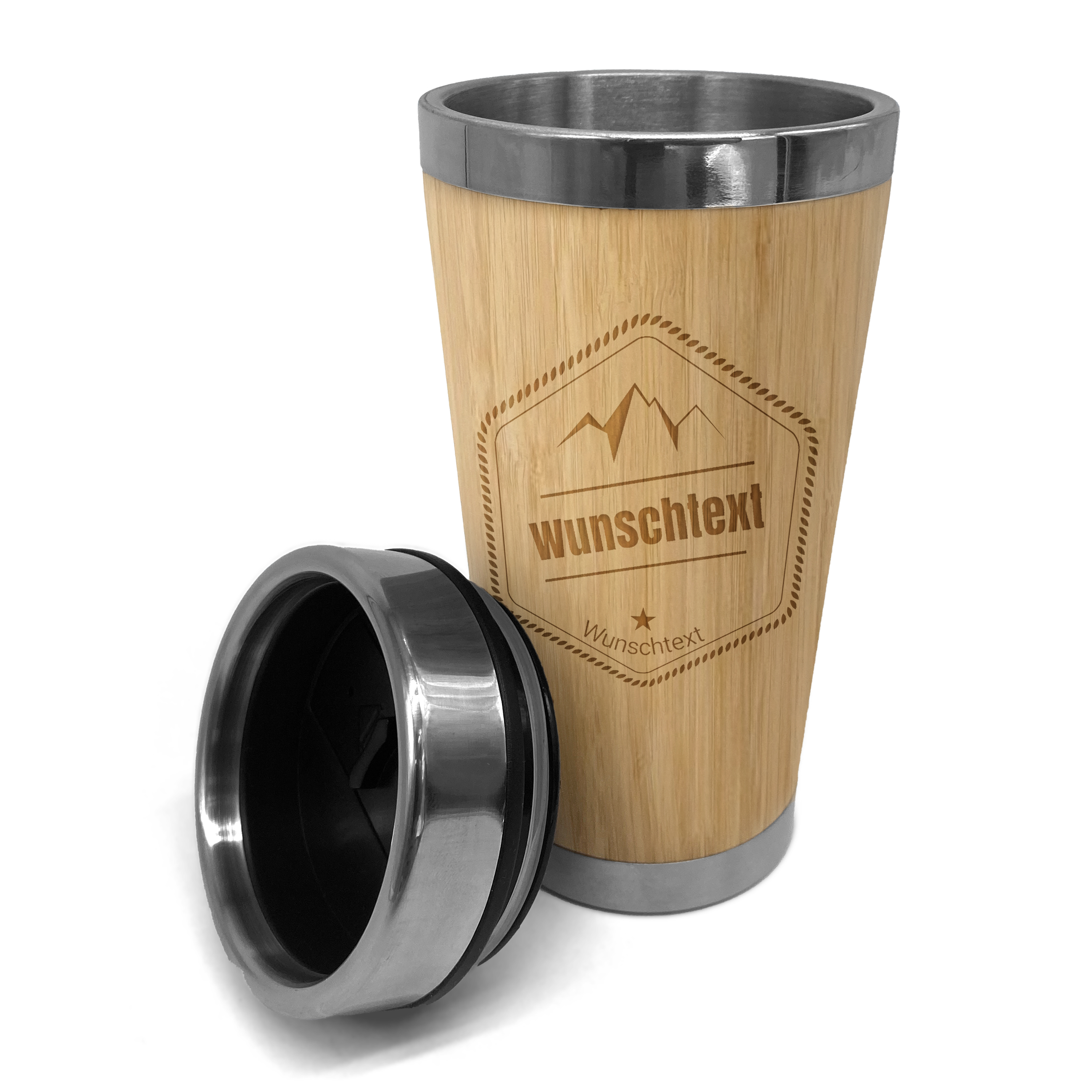 Thermobecher "Bambus to Go" - Standard 5