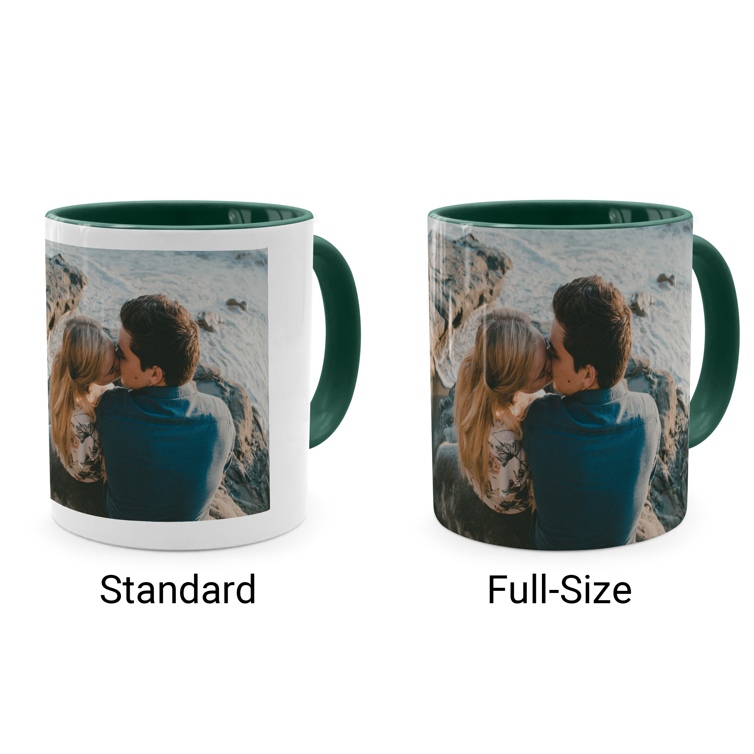 Zweifarbtasse Full-Size Grün 2