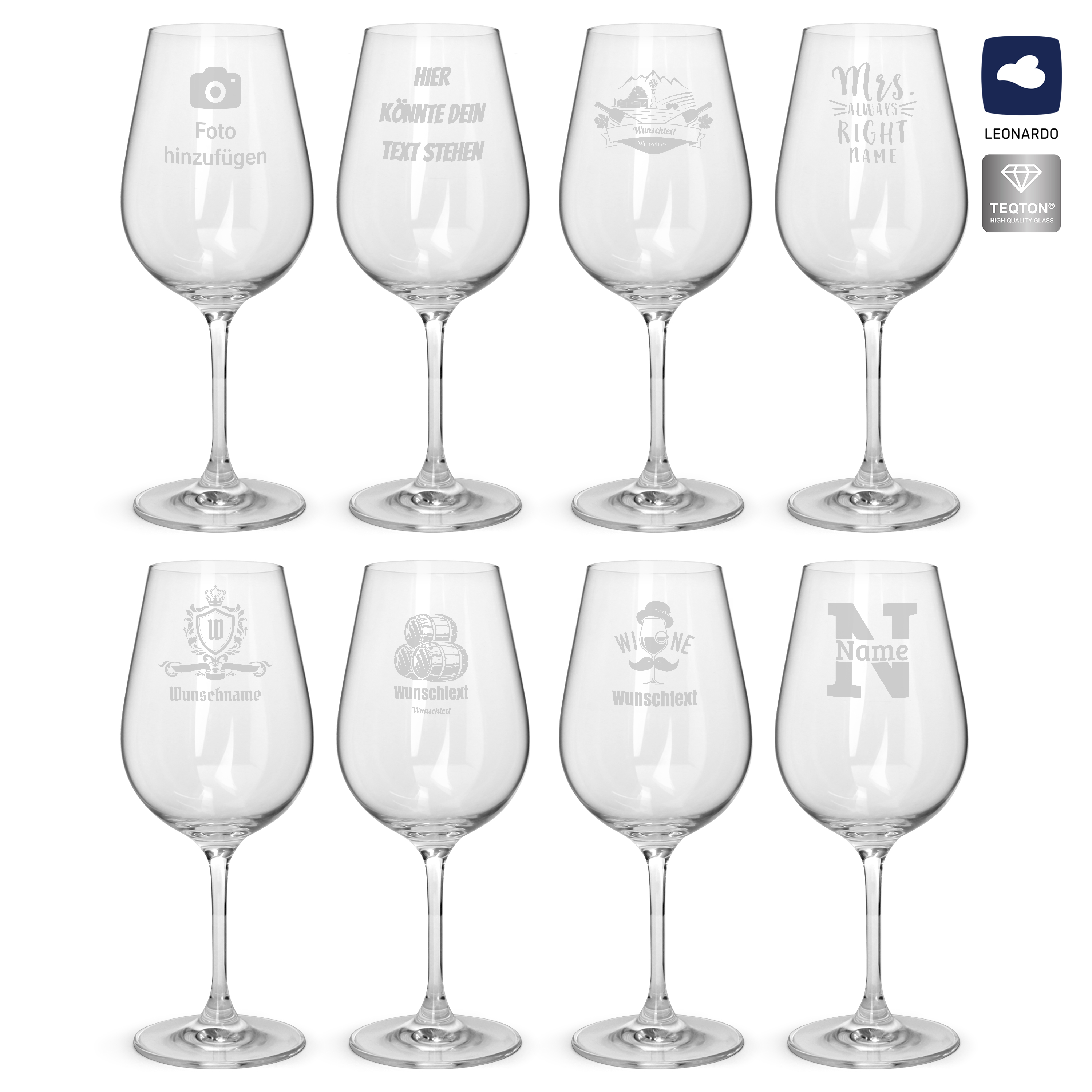 Rotweinglas - Standard 4