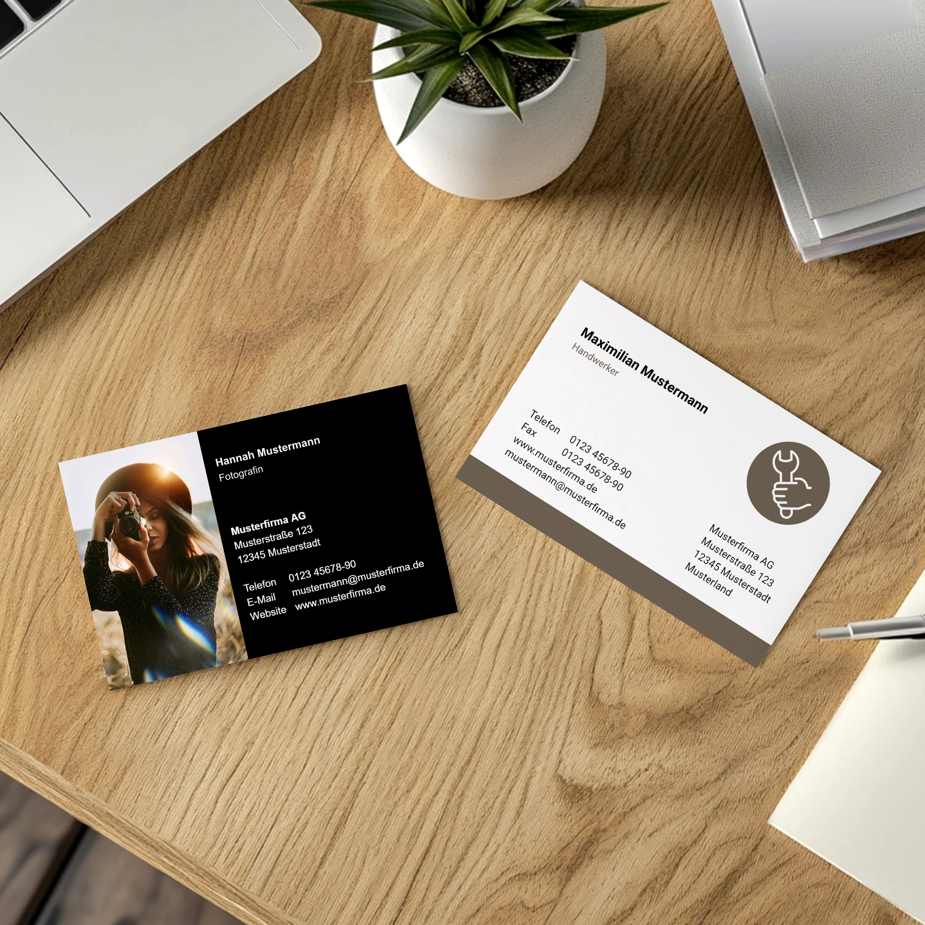 Visitenkarten einseitig 6