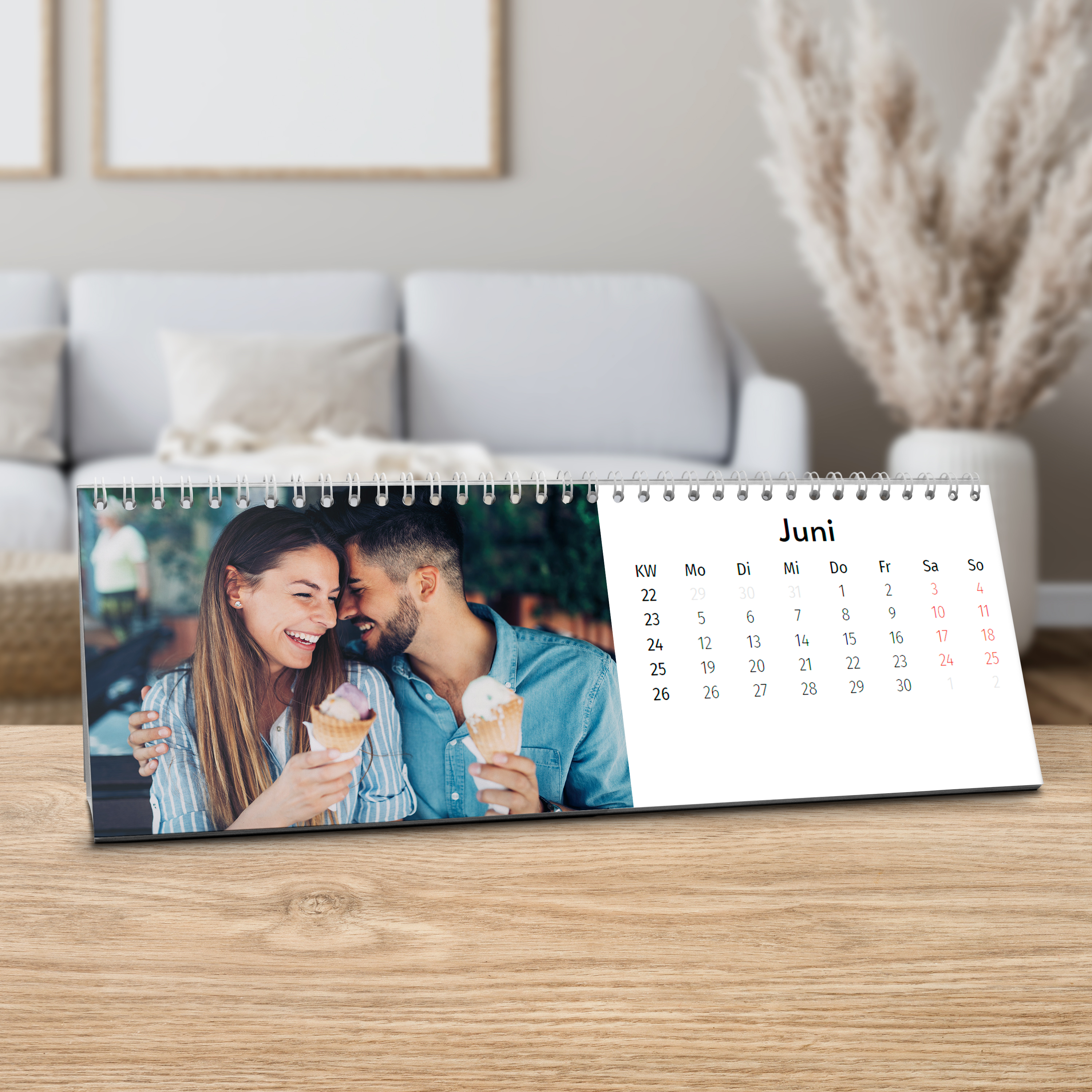 Tischkalender Portrait - Standard 8