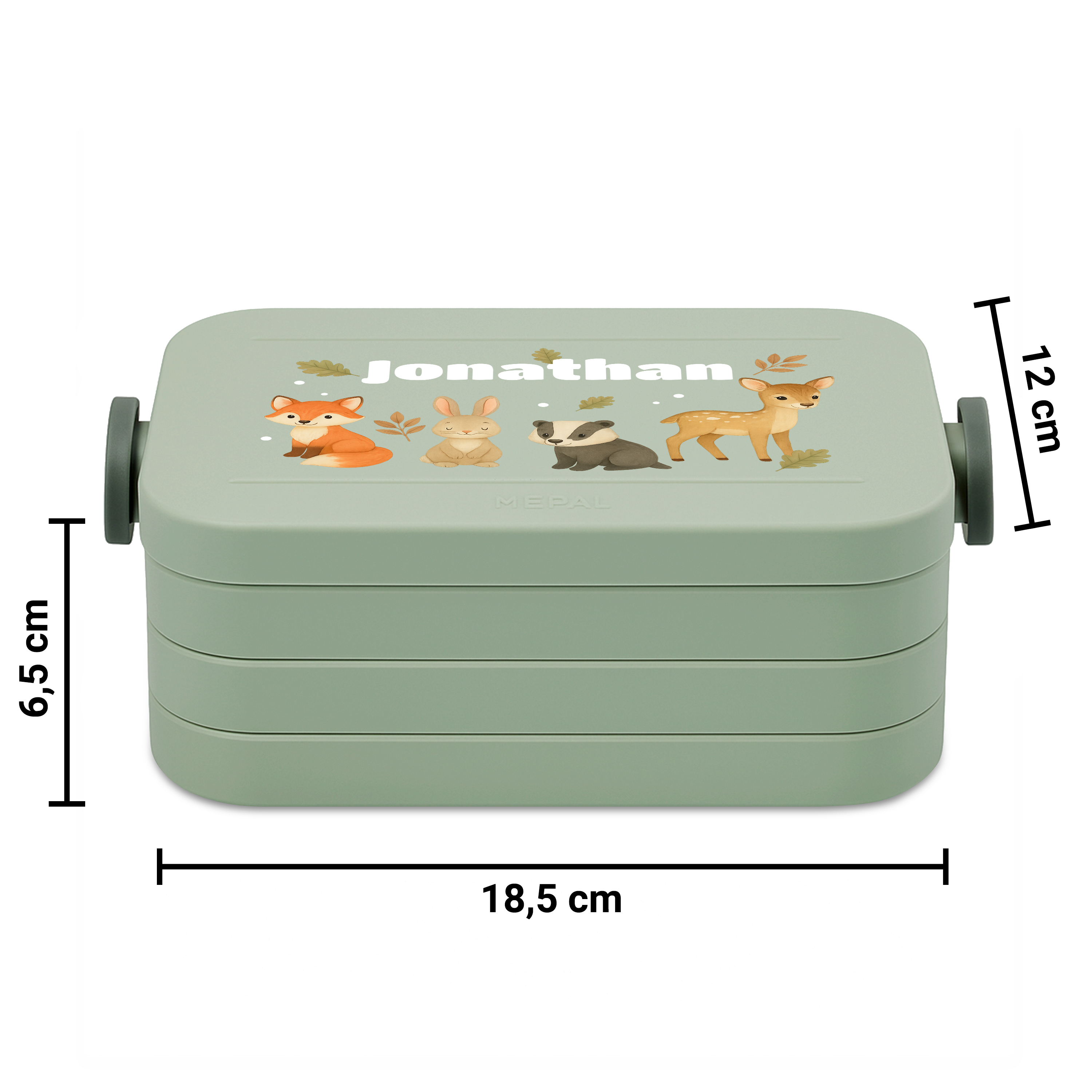 Mepal Lunchbox "Bento" Salbeigrün 6