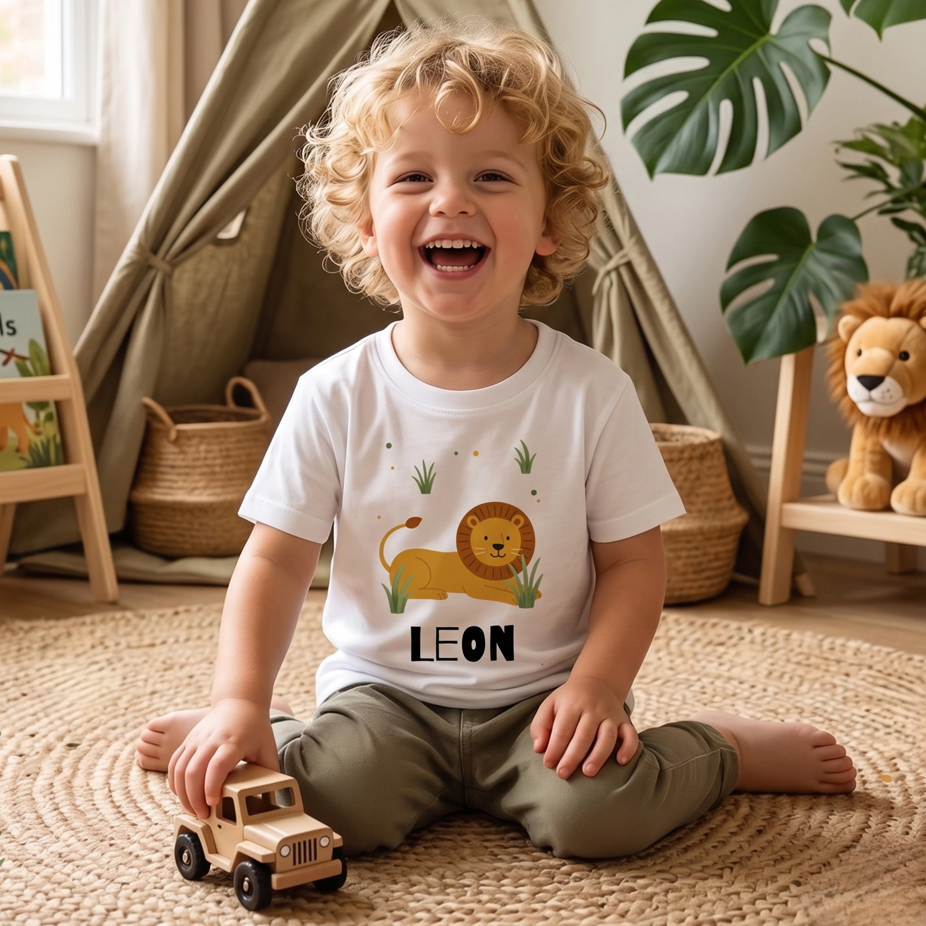 Kinder Bio T-Shirt 98/104 (3-4) Weiß 5