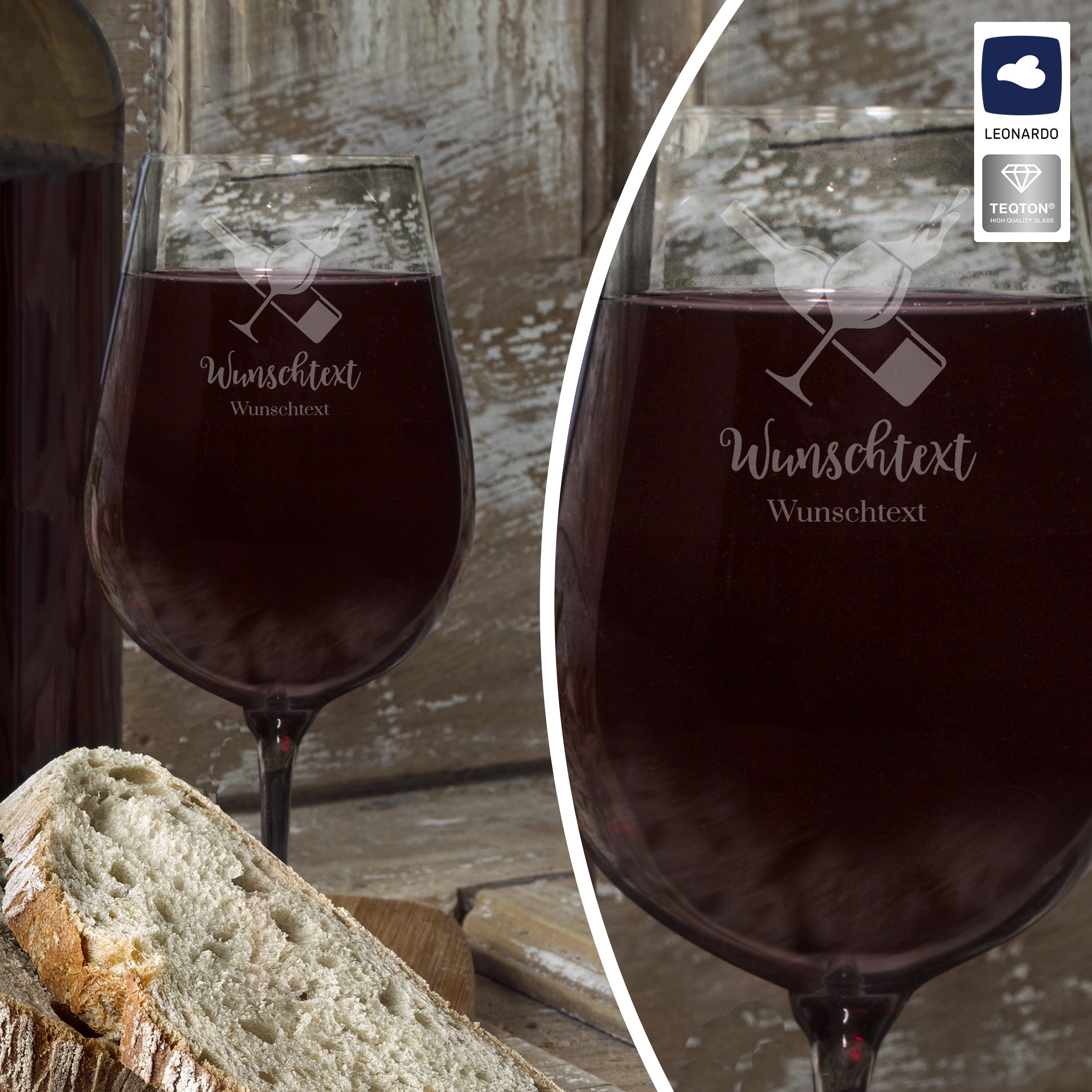 Rotweinglas - Standard 2
