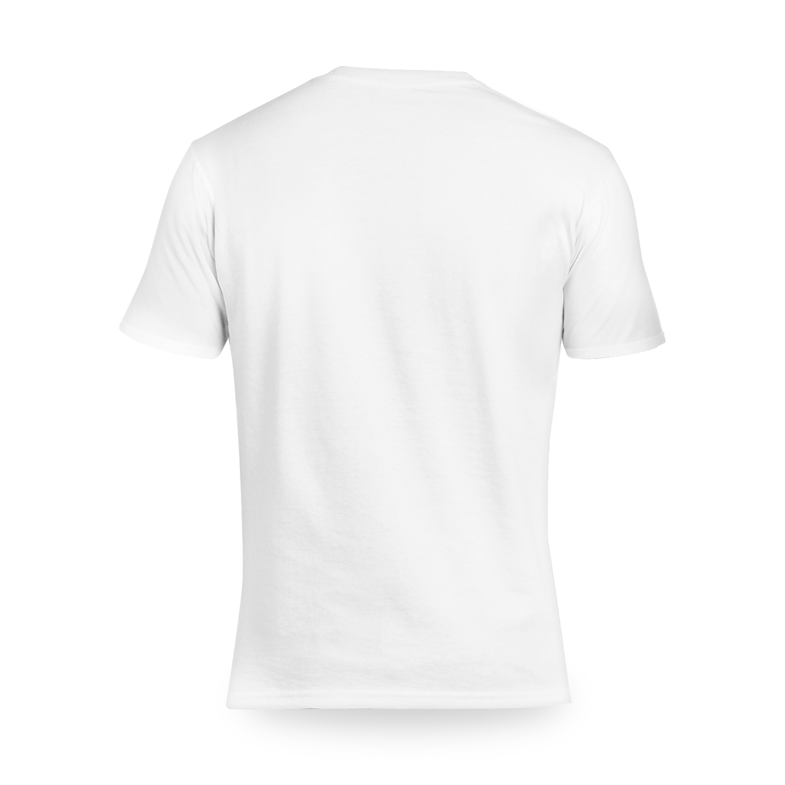 T-Shirt V-Ausschnitt Weiß 2