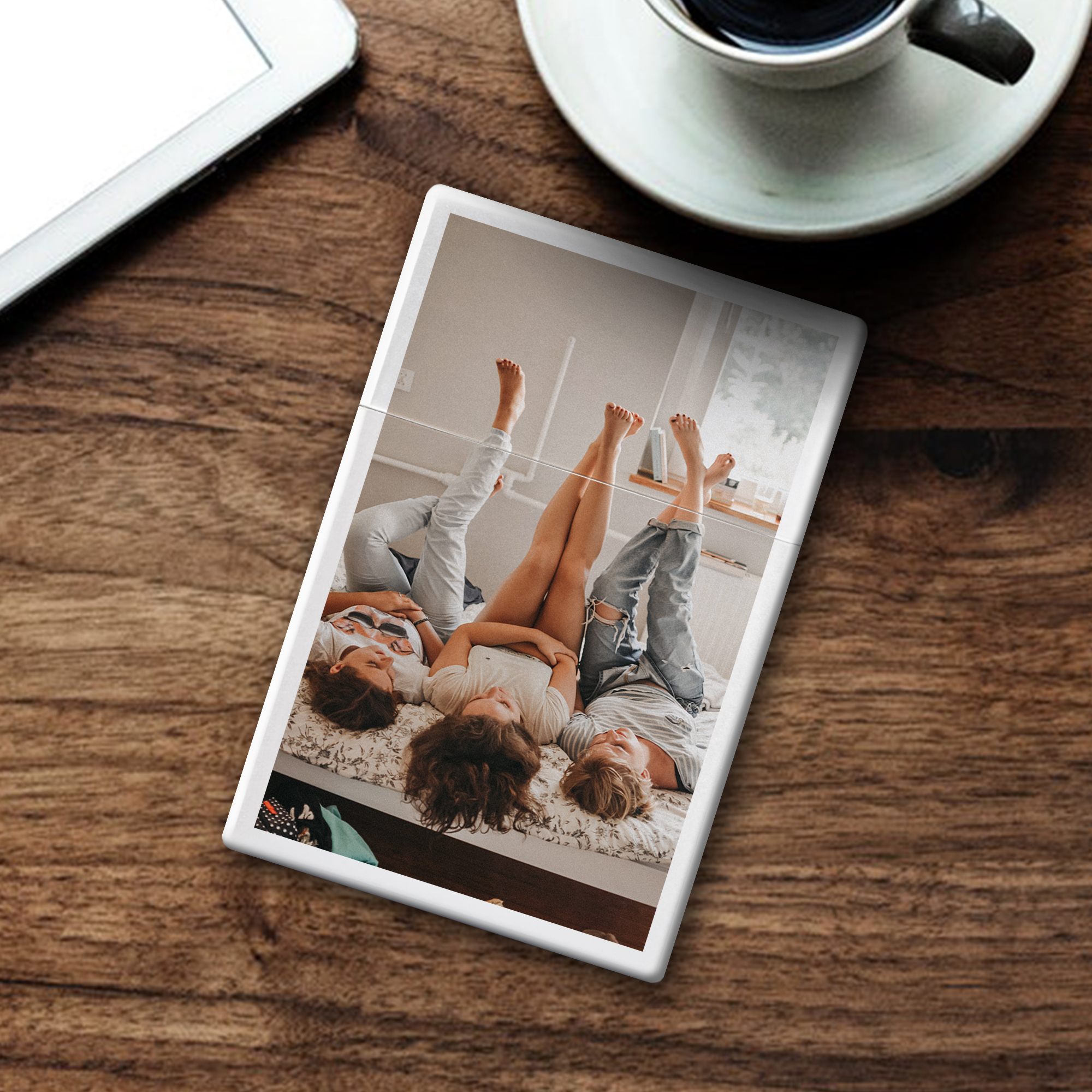 Zigarettenbox Weiß 4