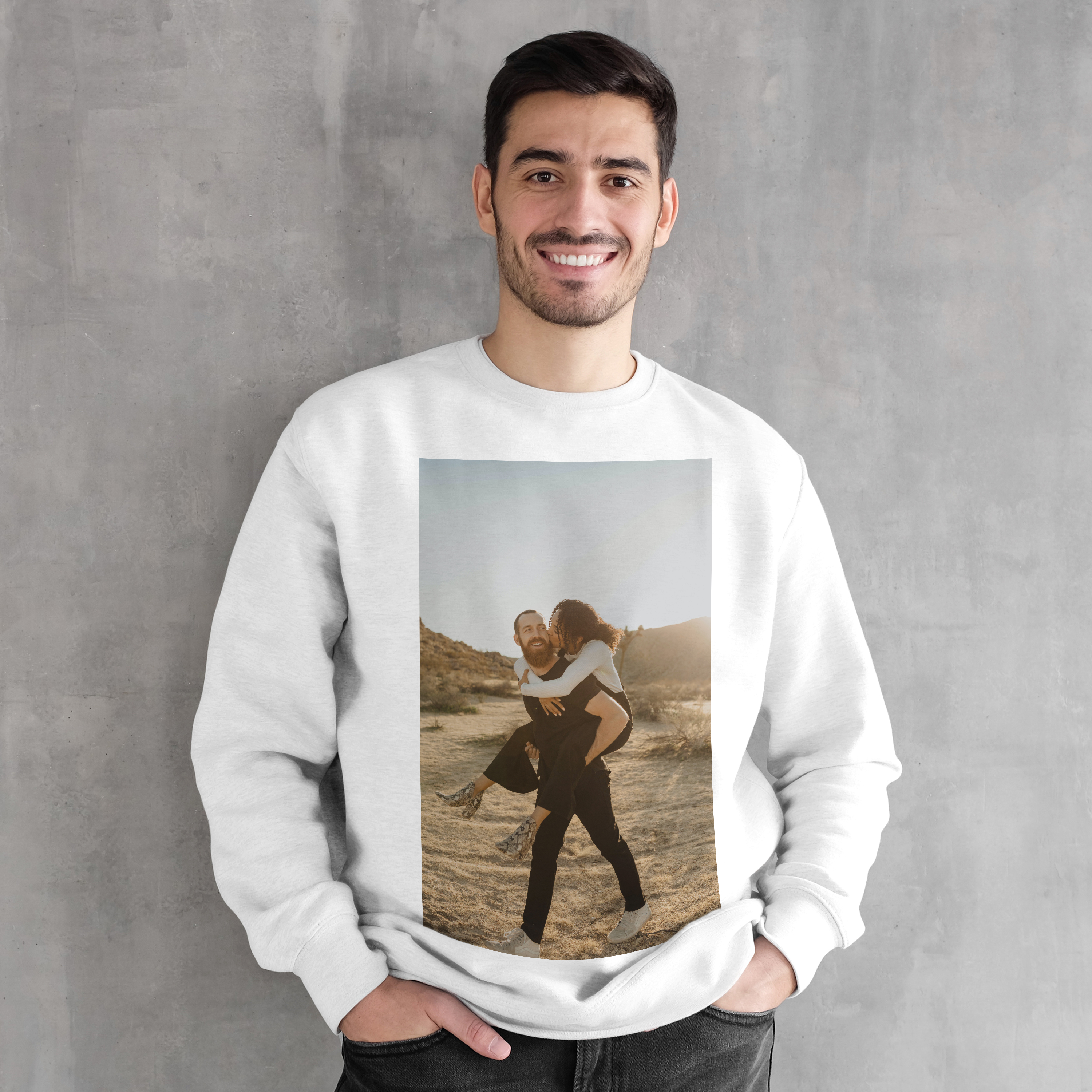 Sweatshirt Weiß 4