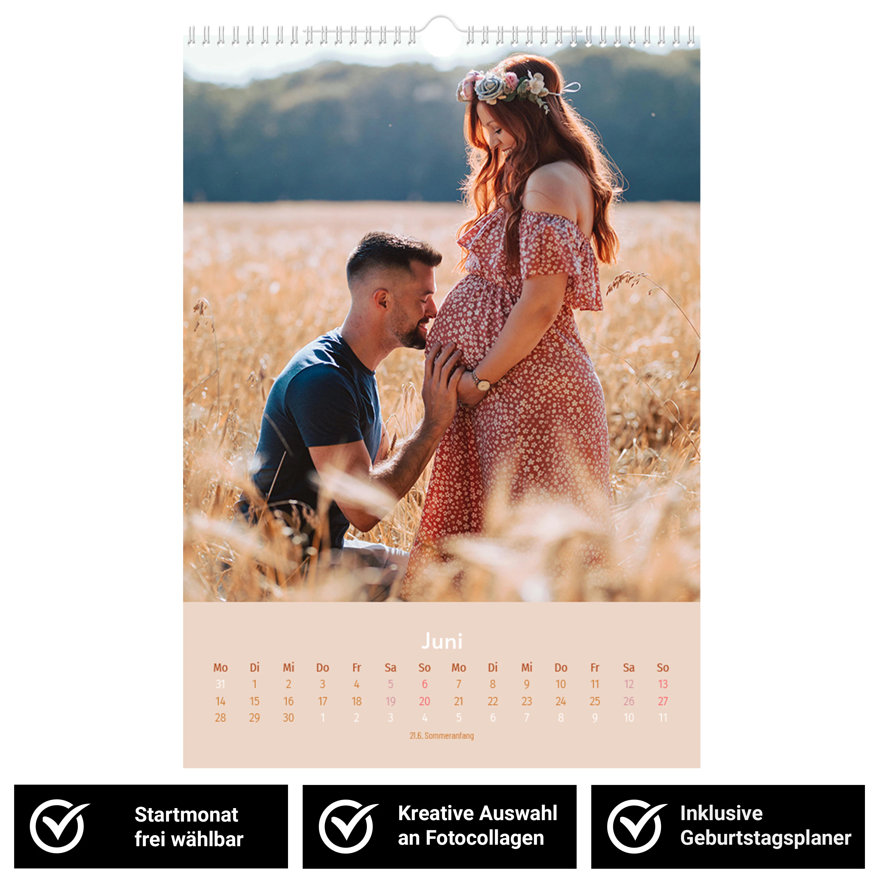 Wandkalender hoch DIN A3 1