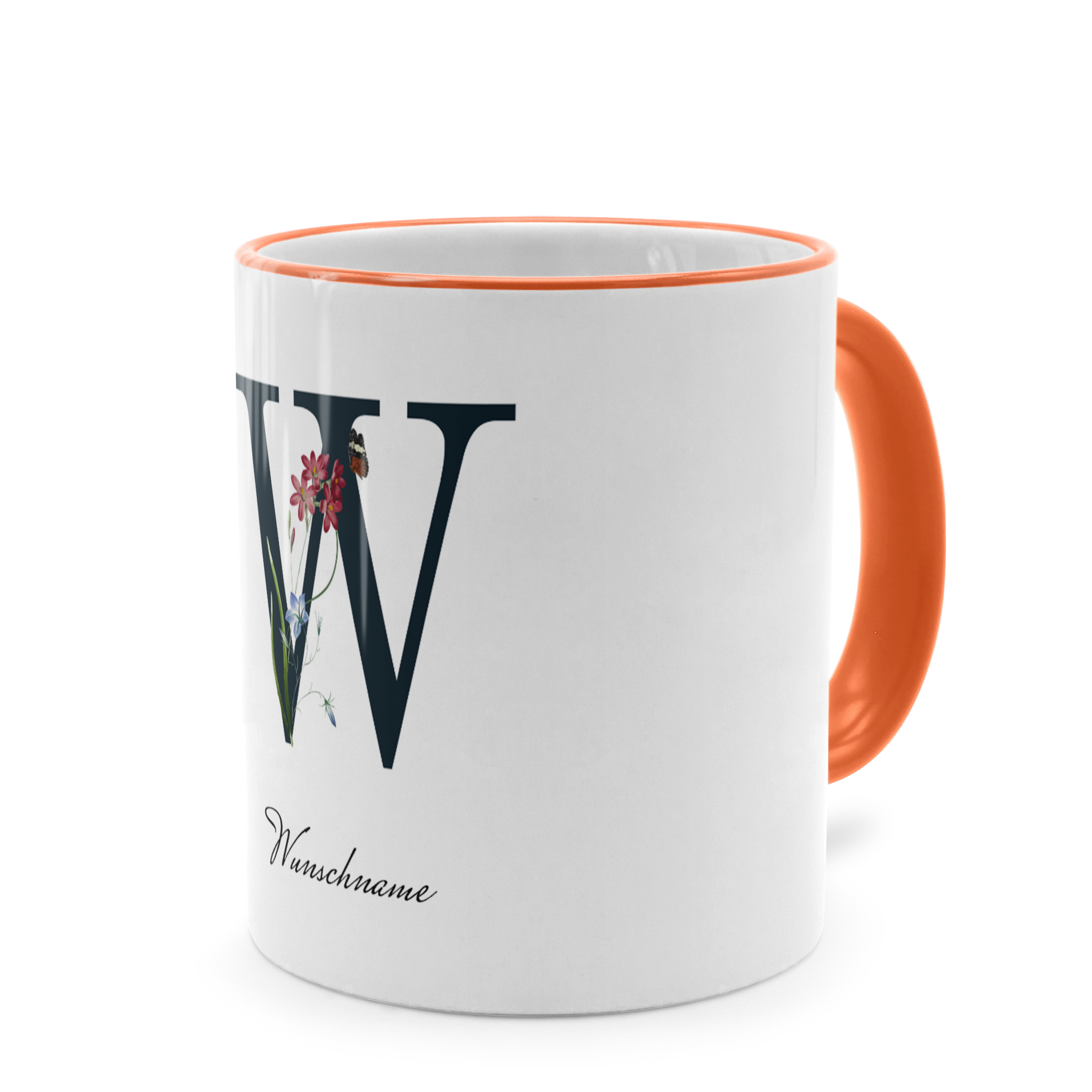 Initialentasse Standard Orange 2