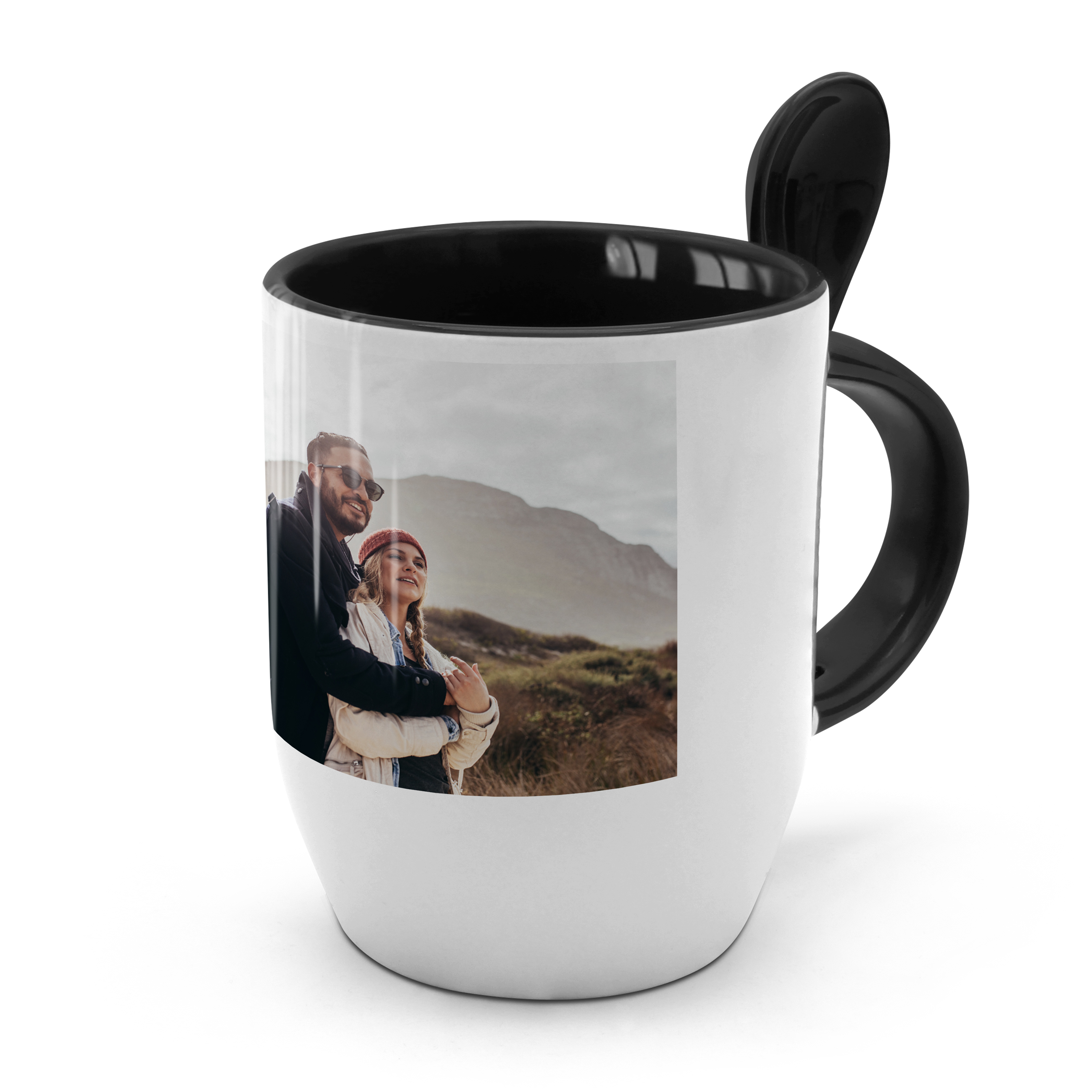 Löffeltasse Schwarz Standard 1