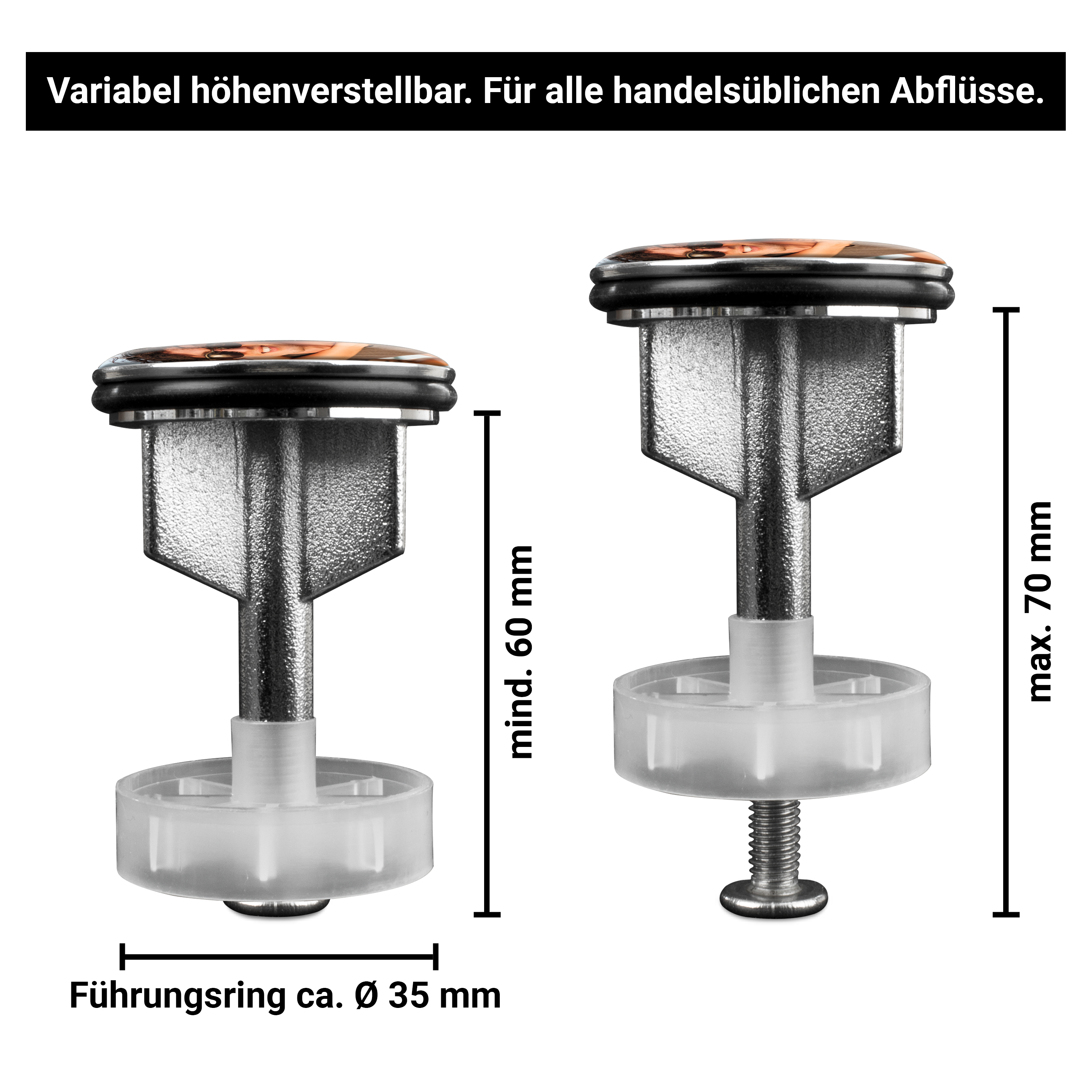 Waschbeckenstöpsel - Standard 4