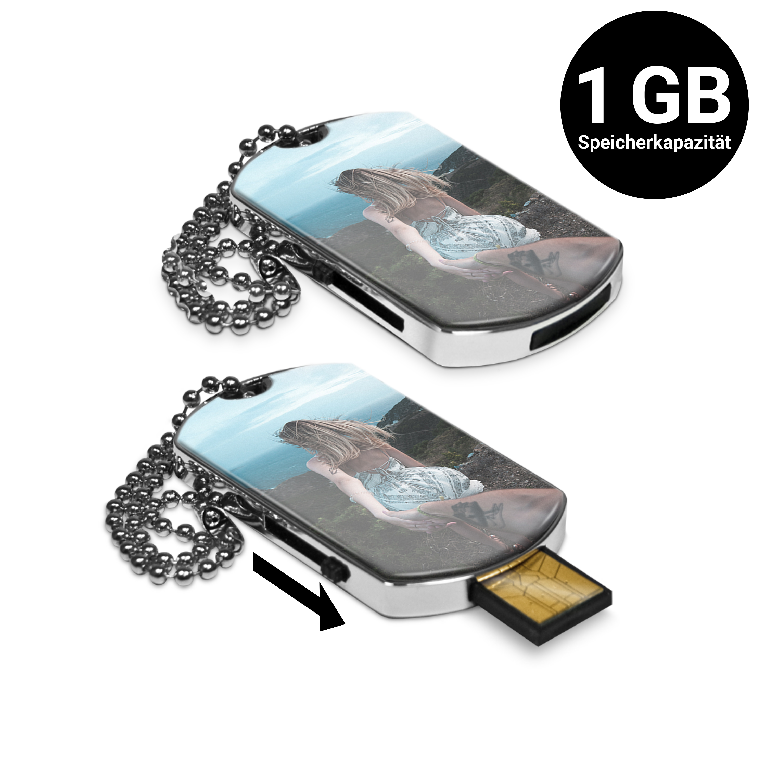 USB-Stick Schlüsselanhänger - Standard 3