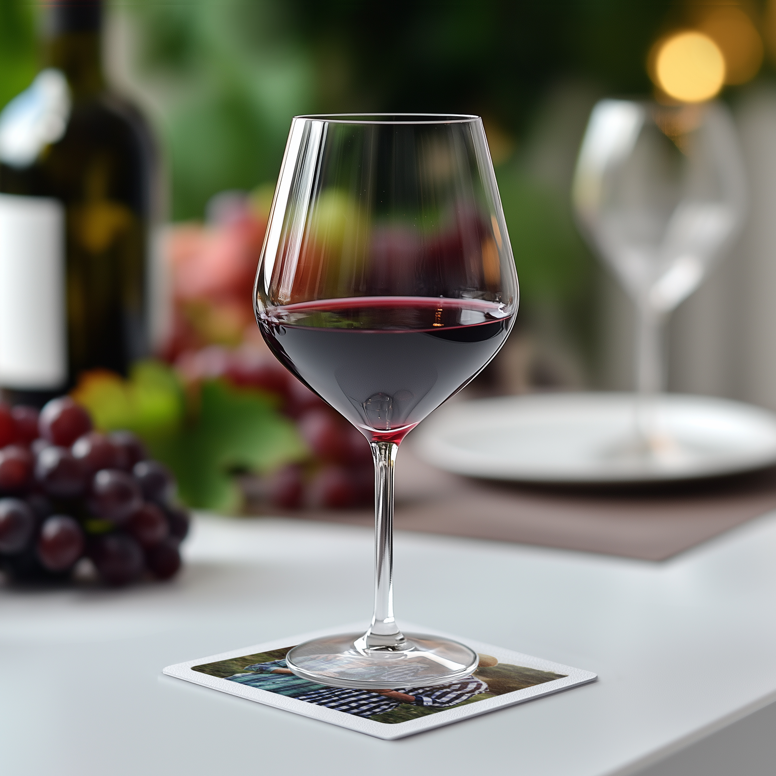 Bierdeckel Quadrat Karton 8