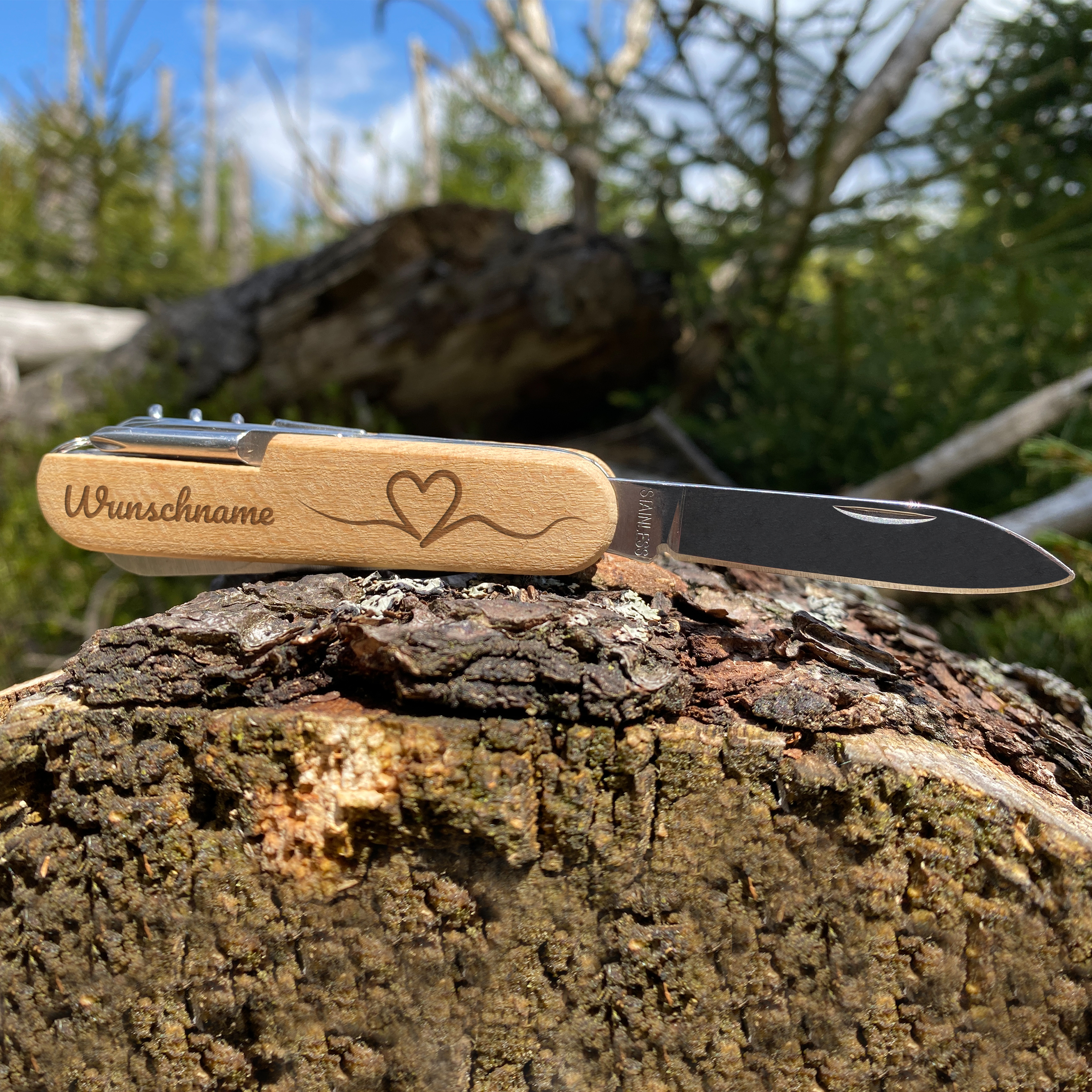 Holz-Taschenmesser - Standard 5