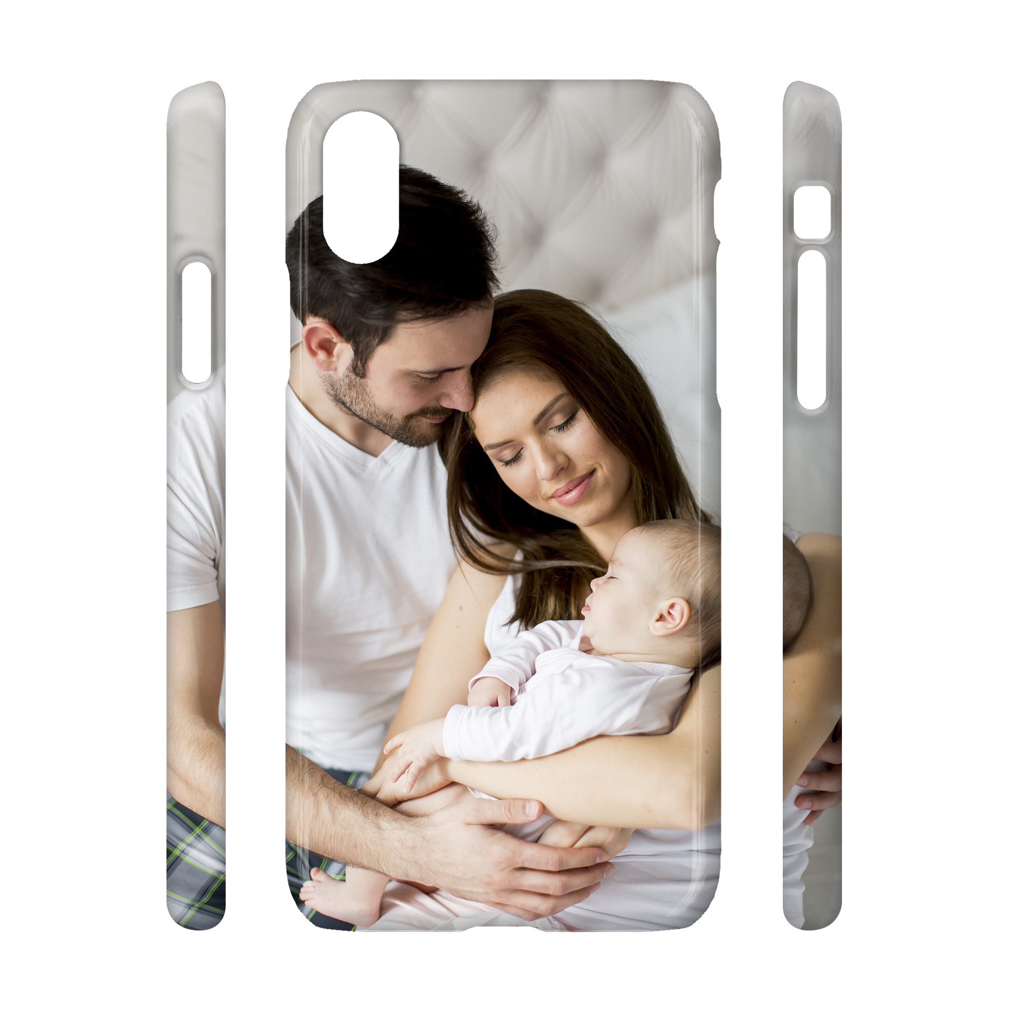 iPhone X weiß Premium Hardcase 2