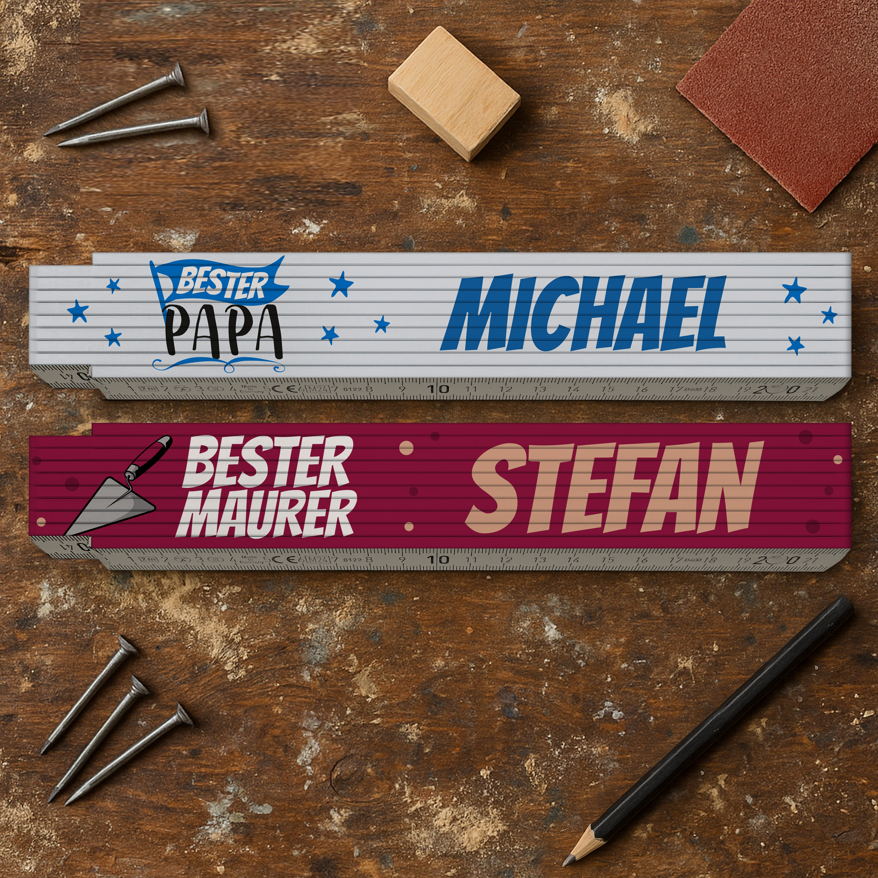 Holz-Zollstock - Standard 7