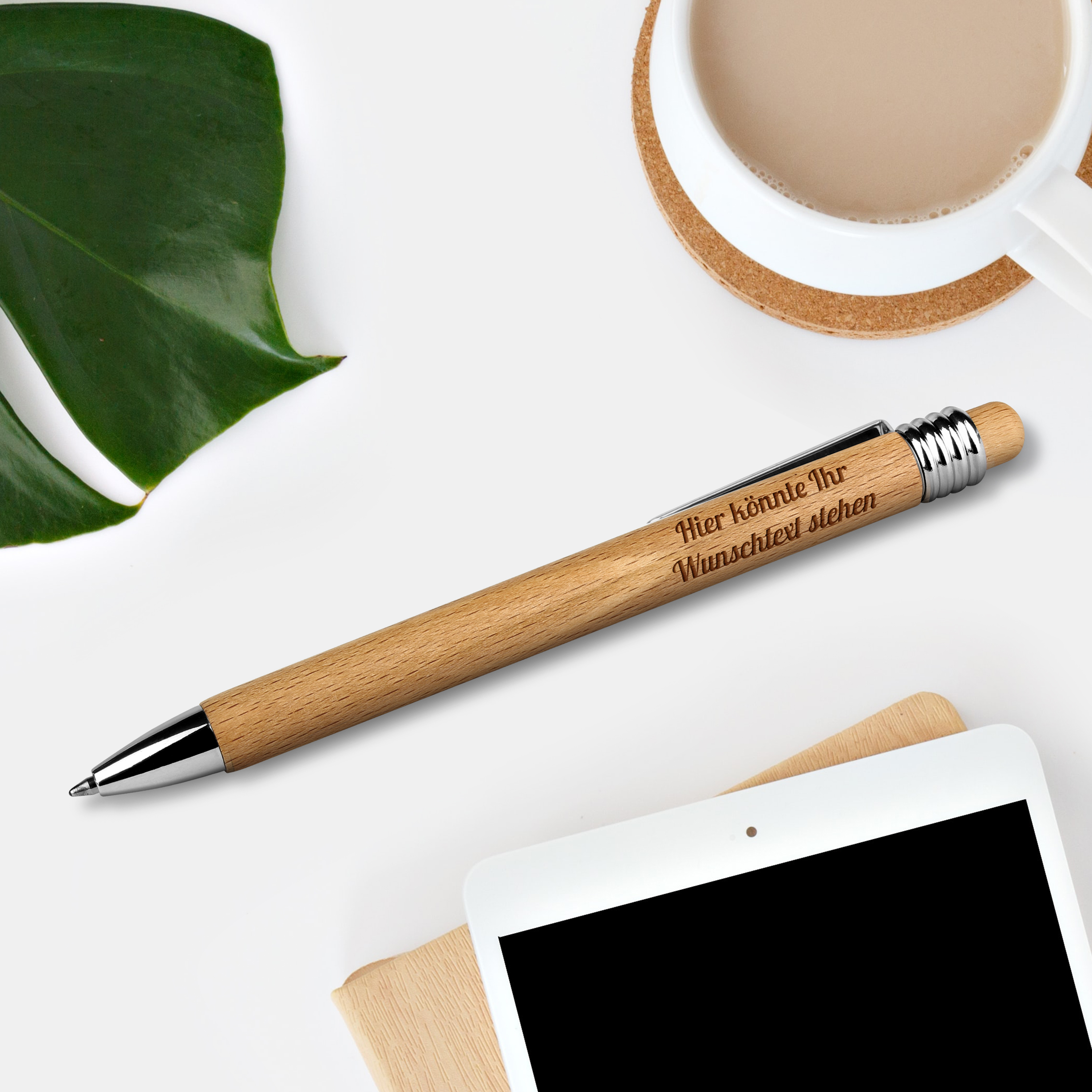 Kugelschreiber Gravur Holz 6