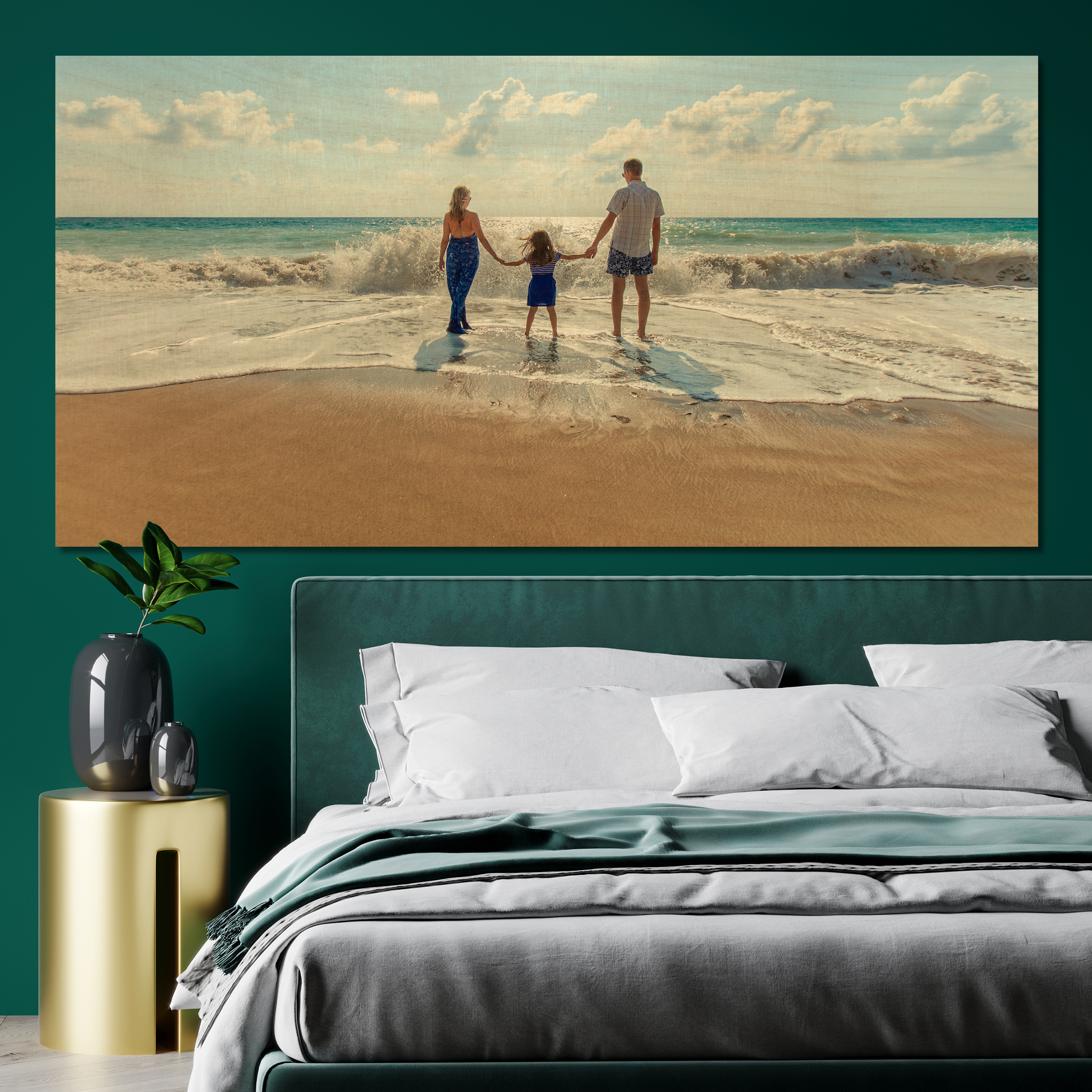 Foto auf Holz Holz 10 mm (Indoor) 14,85 x 10,5 cm (DIN A6) 7