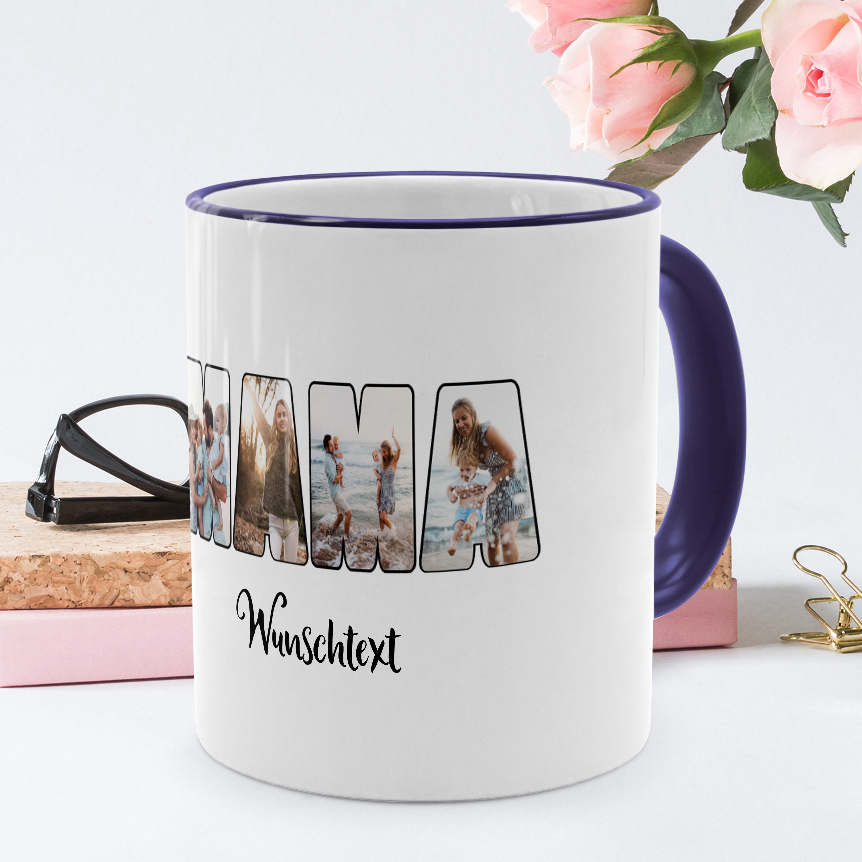 Beste Mama Tasse Dunkelblau 3