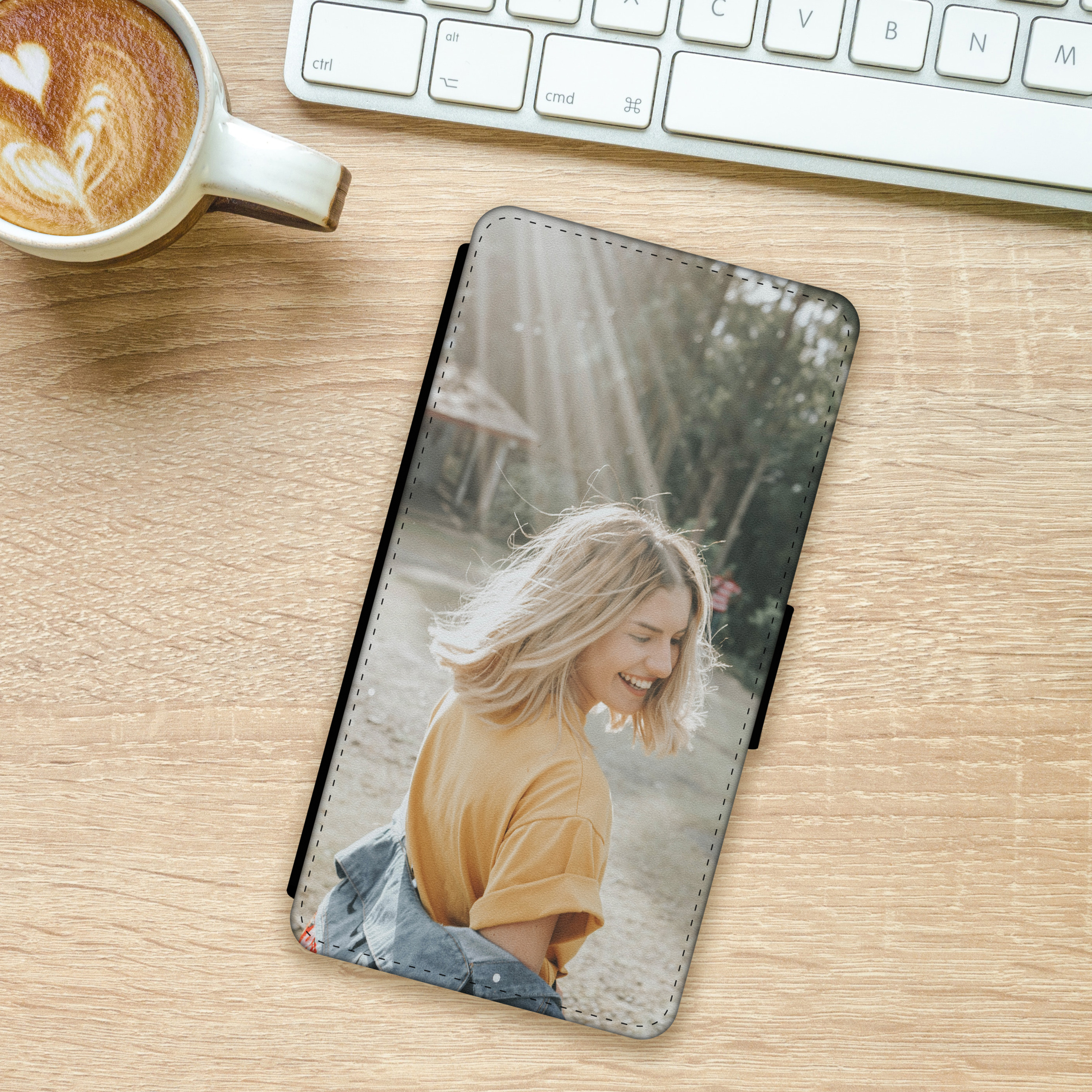 Galaxy S8 Flipcase schwarz 5