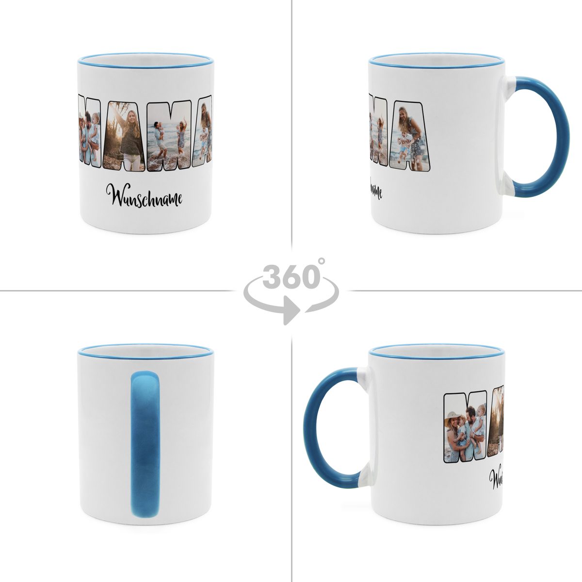 Beste Mama Tasse Hellblau 2