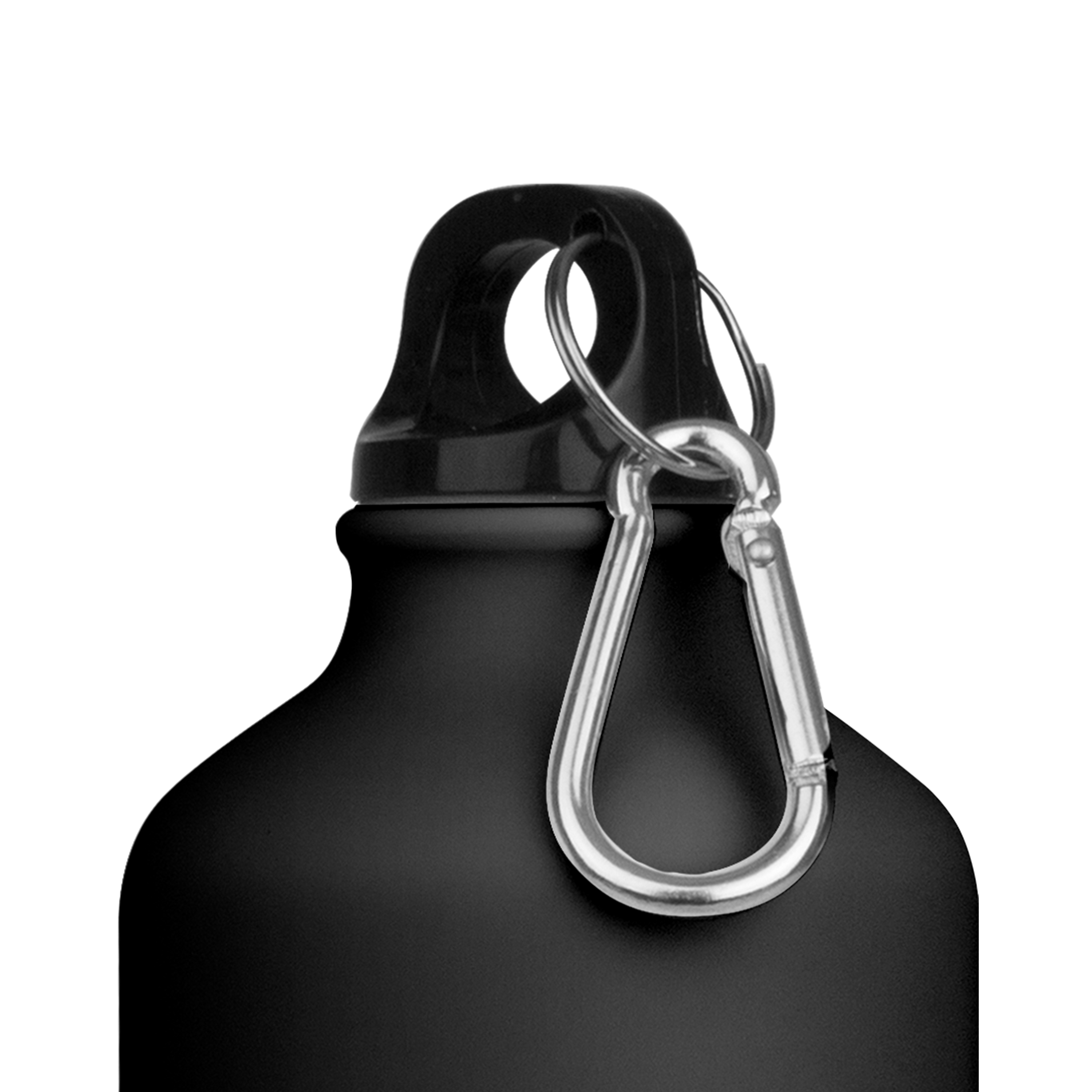 Trinkflasche Gravur 0,8 Liter Schwarz 2