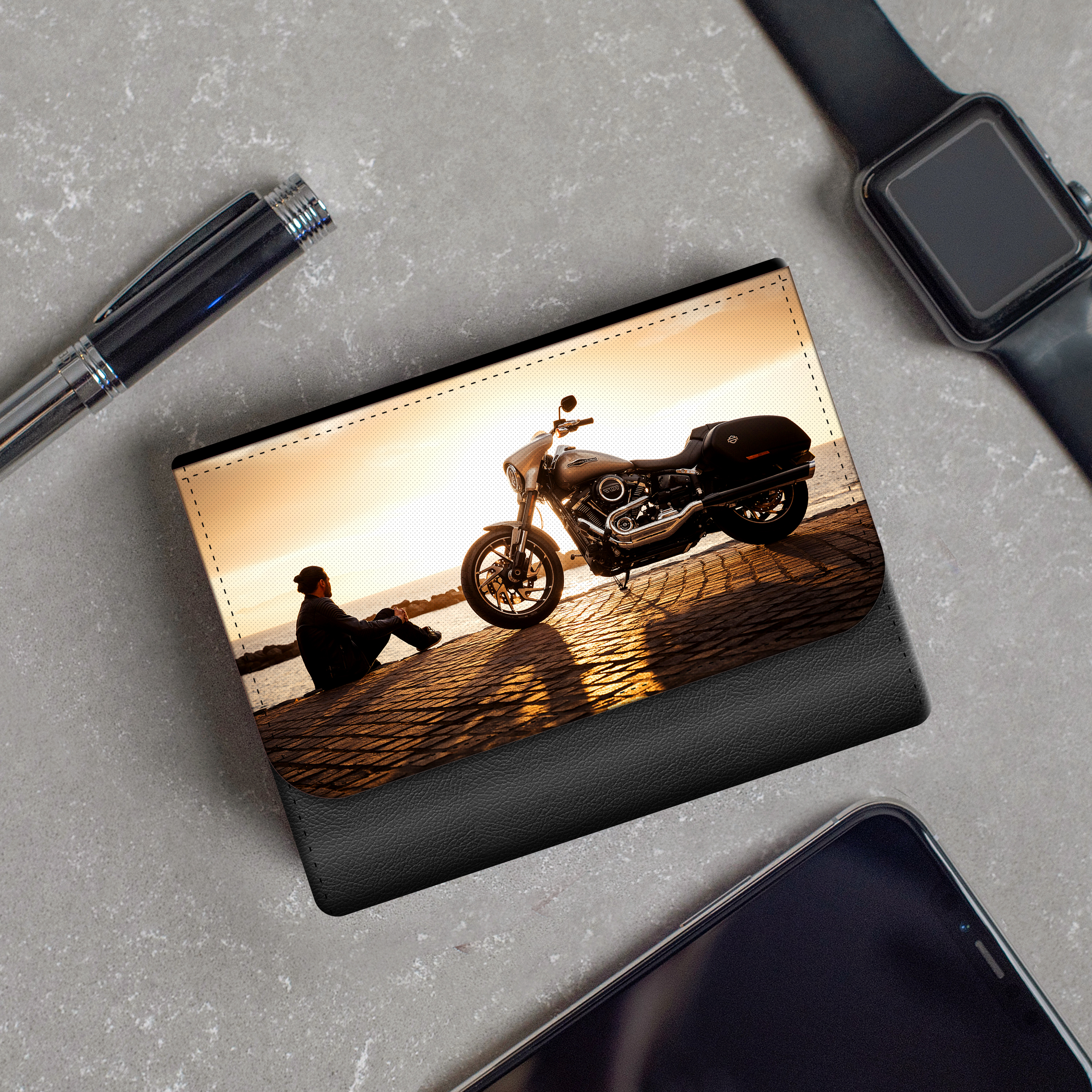 Geldbörse Herren 14,3 x 8,3 cm 6