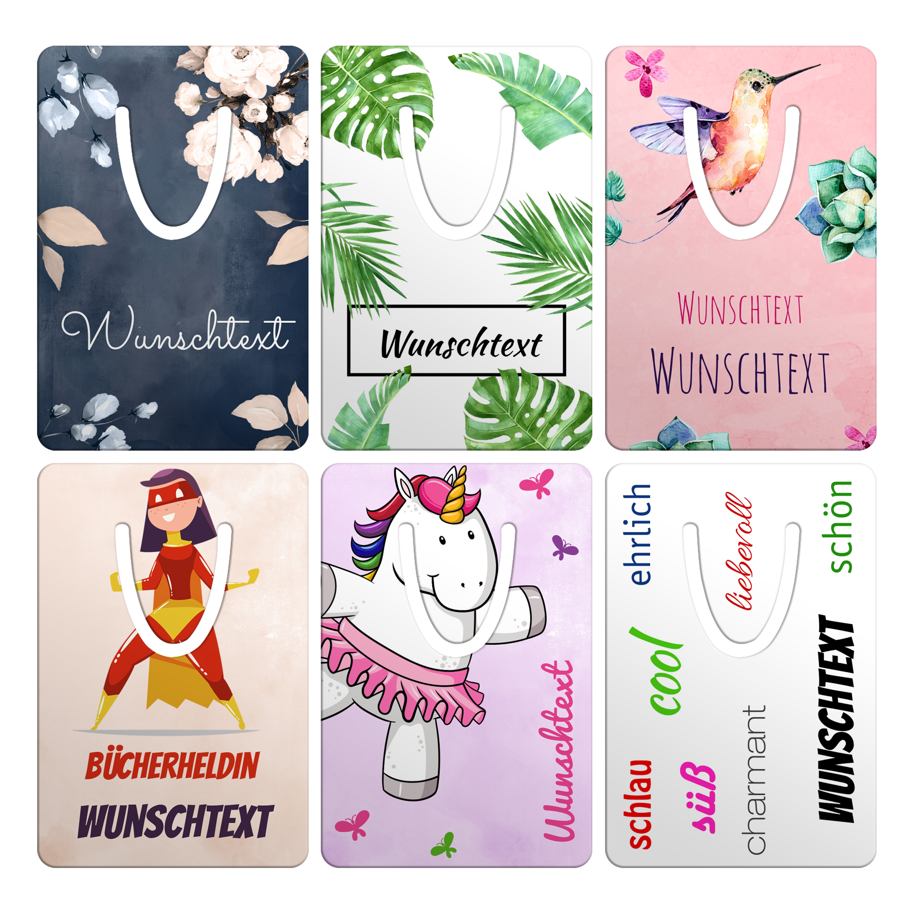 Metall-Lesezeichen 51 mm x 76 mm 4