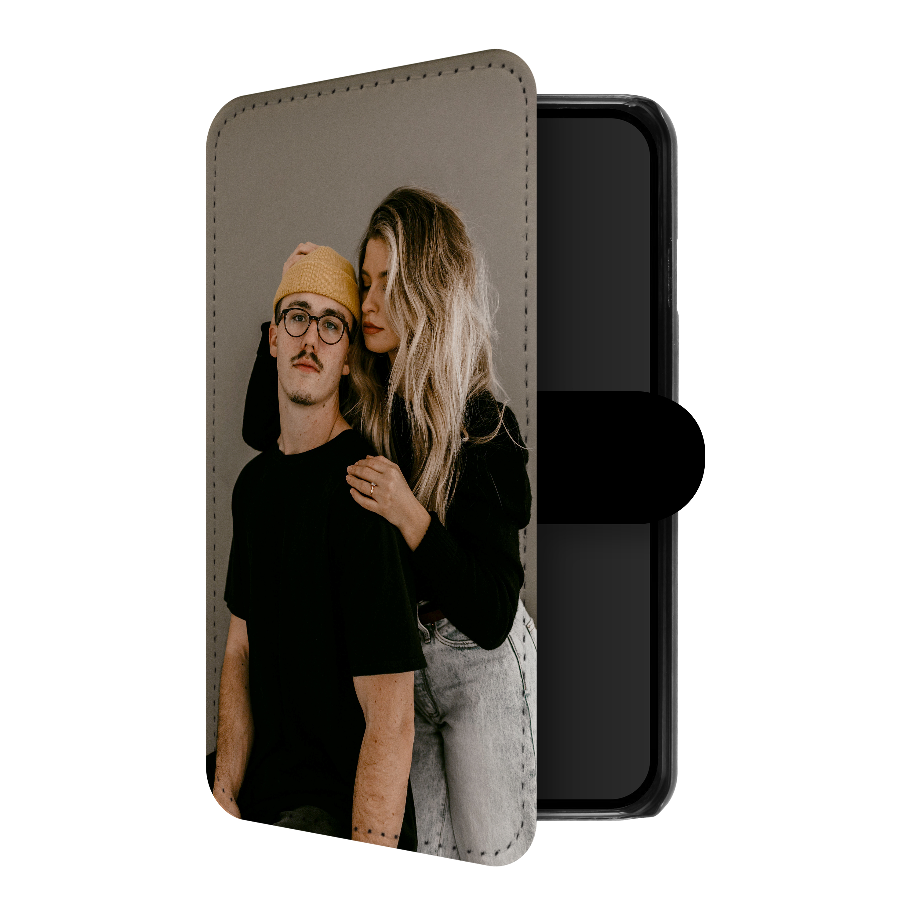 Huawei P10 schwarz Flipcase 1