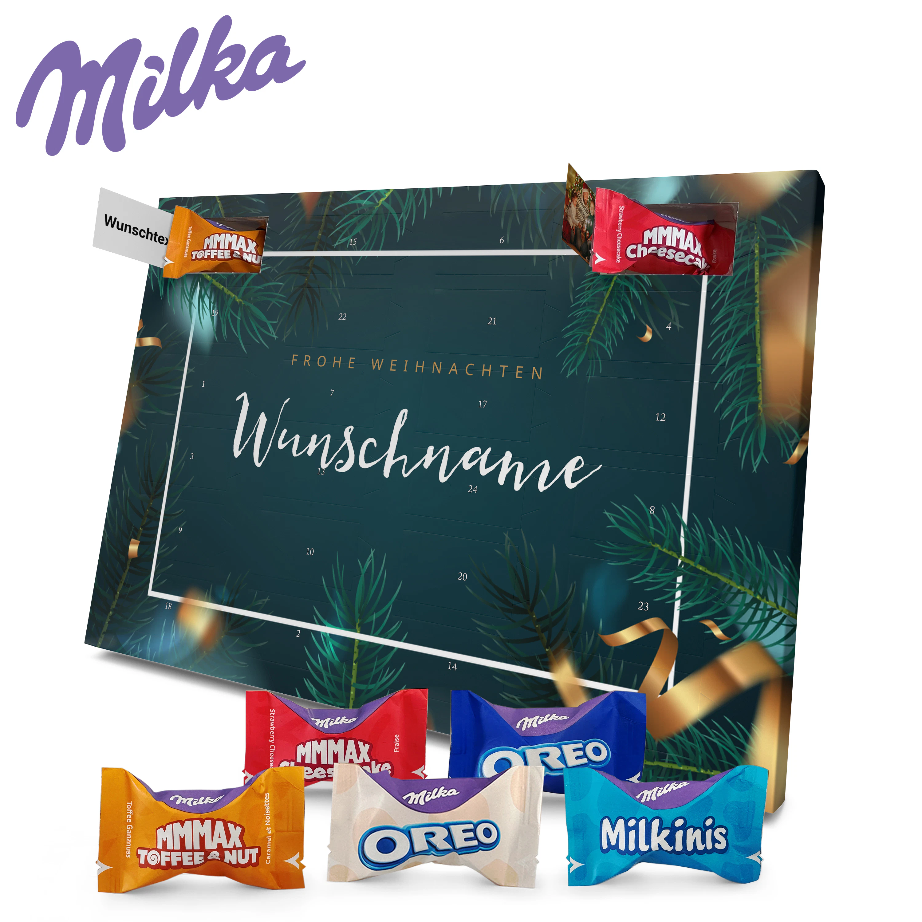 Namens-Adventskalender Milka 1