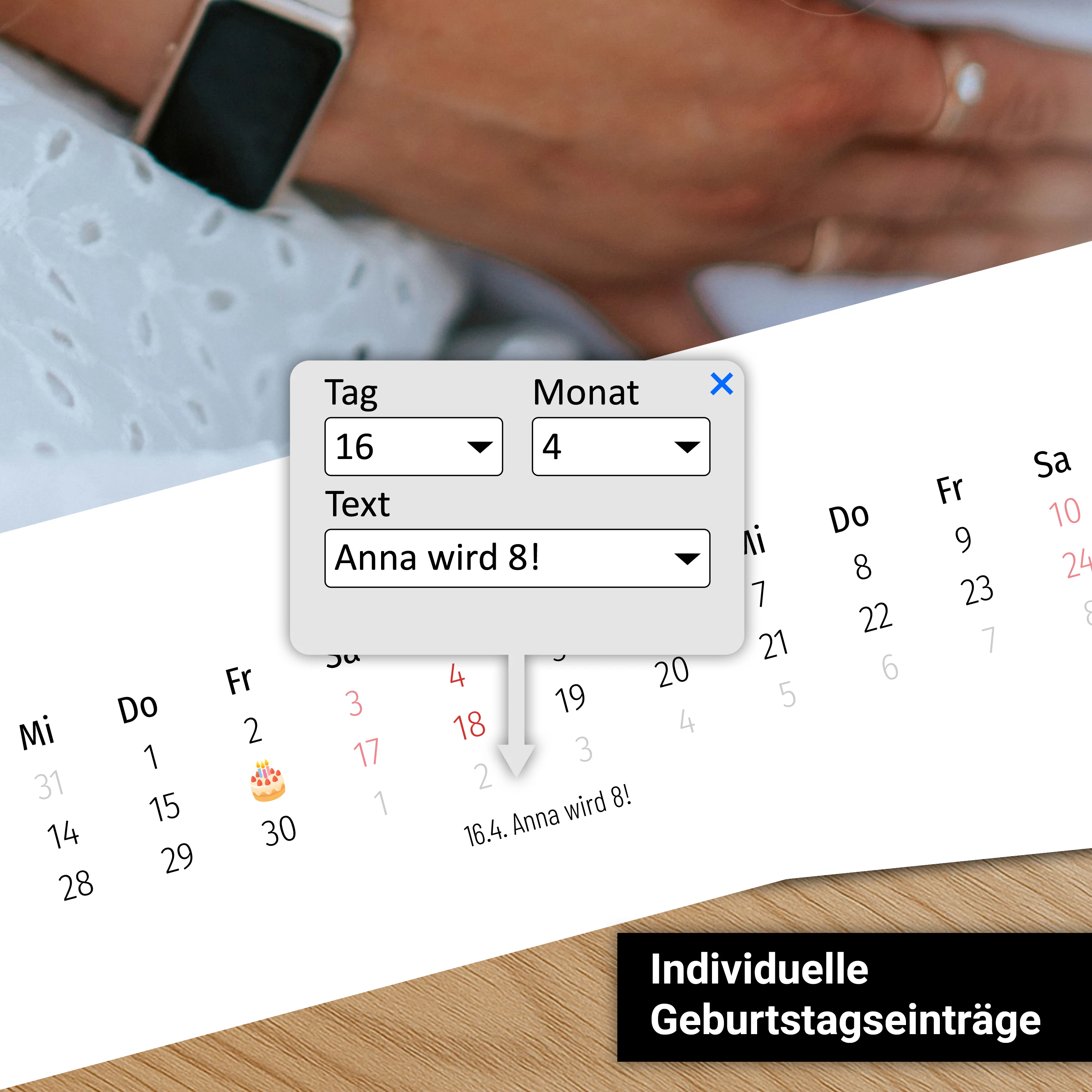 Wandkalender hoch DIN A3 6