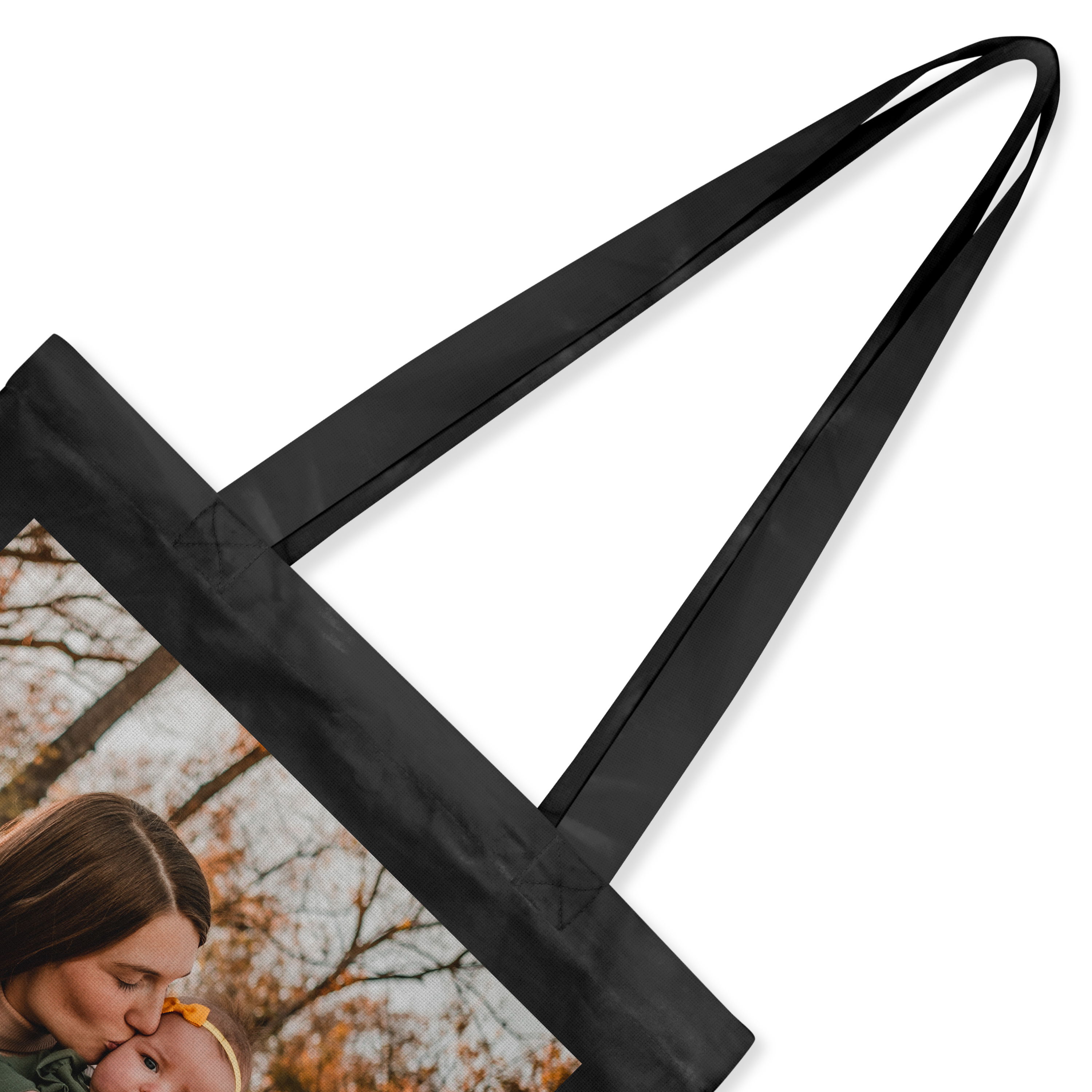 Bio Stoffbeutel Schwarz 3