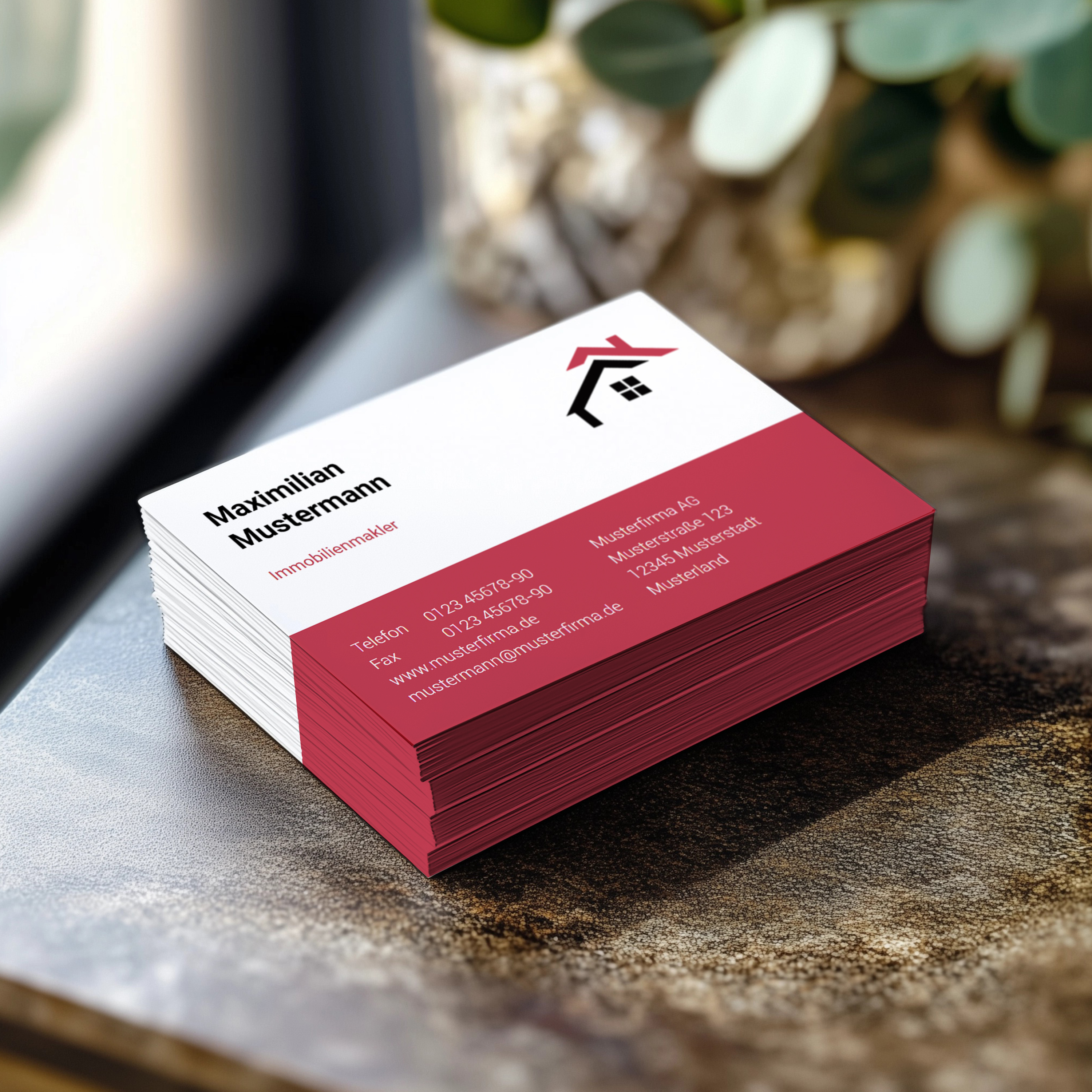 Visitenkarten einseitig 8