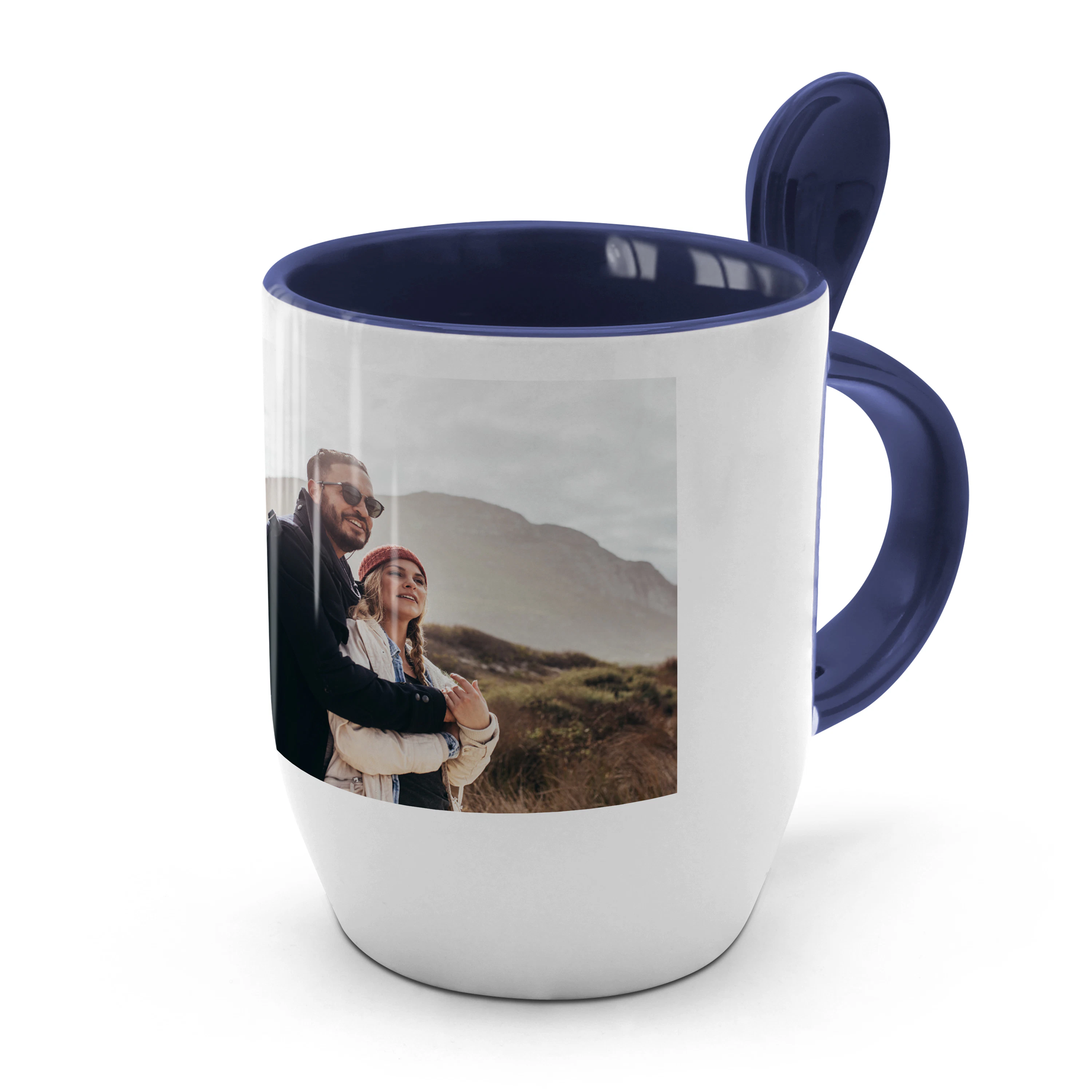 Löffeltasse Blau Standard 1